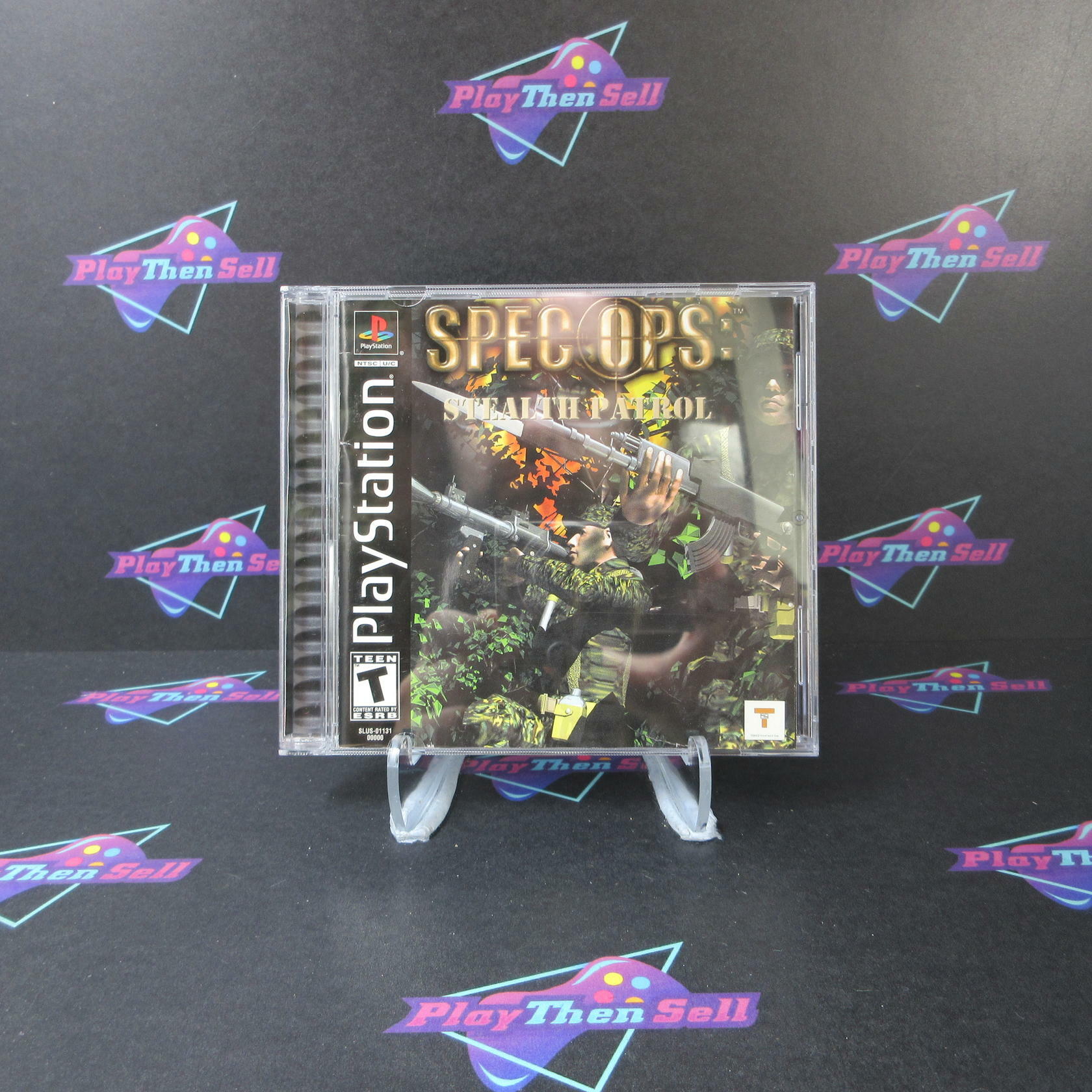 Spec Ops Stealth Patrol PS1 PlayStation 1 AD/MD Complete CIB - Very Good