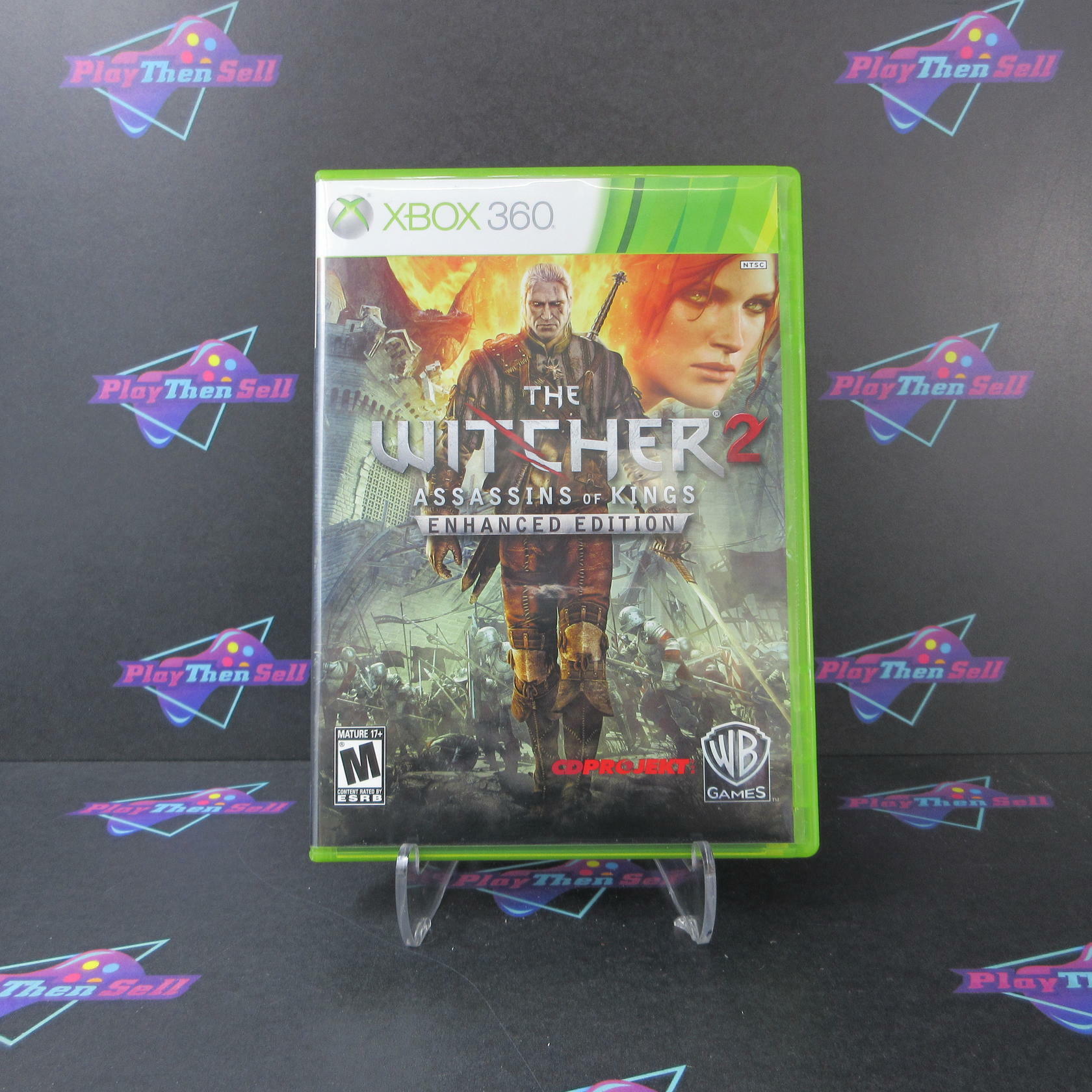 The Witcher 2 Assassins Of Kings Enhanced Xbox 360 + Map/CD/Sleeve/Handbook - Like New