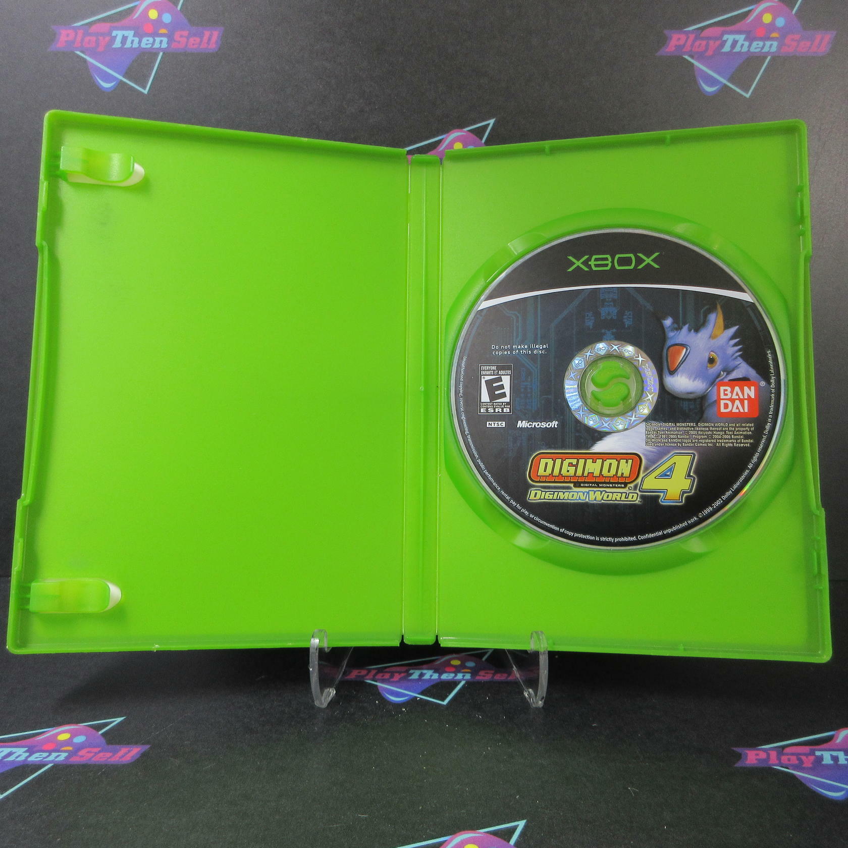 Digimon World 4 Xbox AD/NM - Very Good