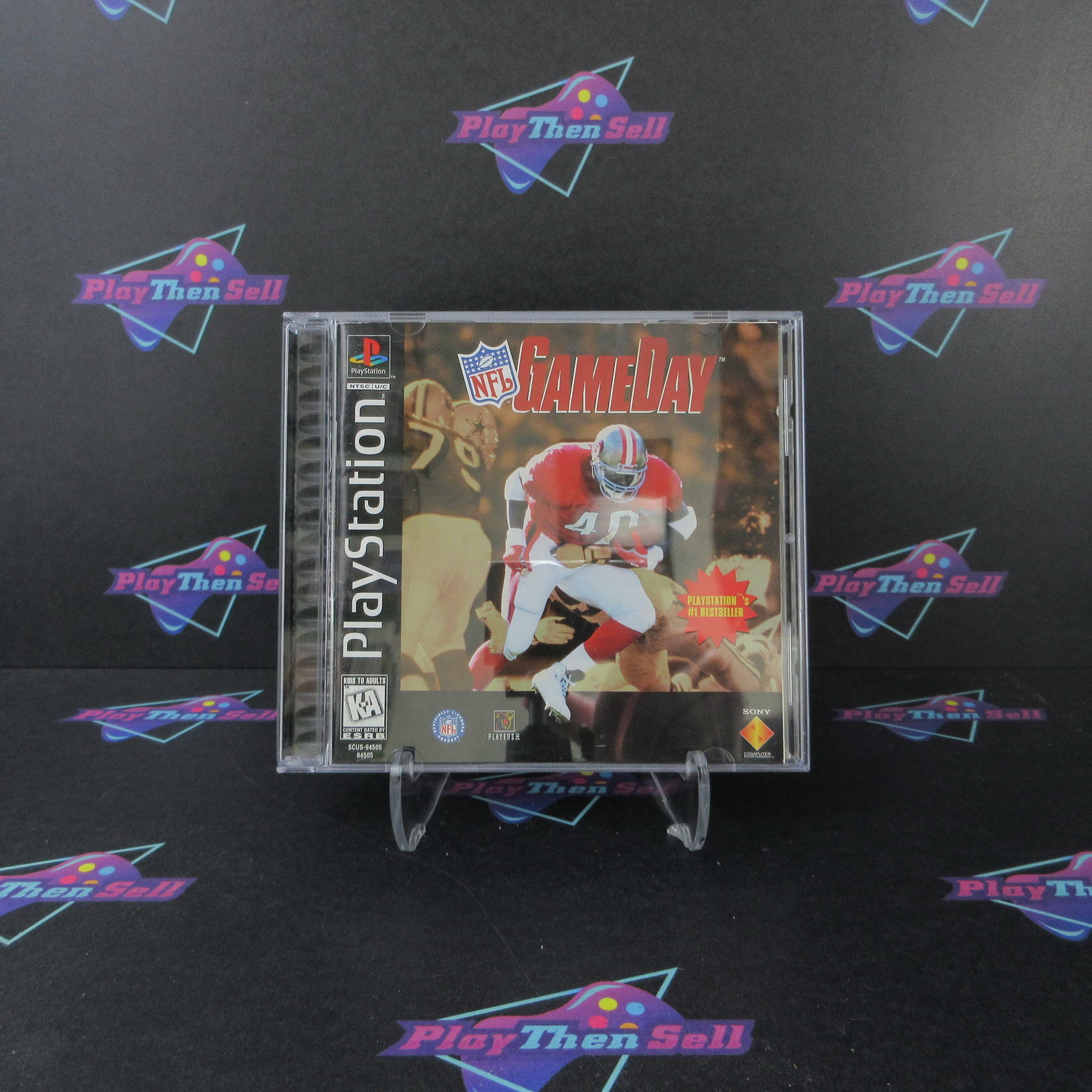NFL GameDay PS1 PlayStation 1 MD Complete CIB - Very Good