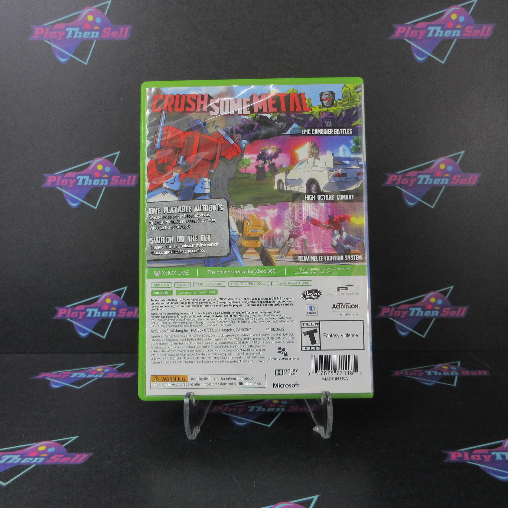Transformers Devastation Xbox 360 AD - Very Good