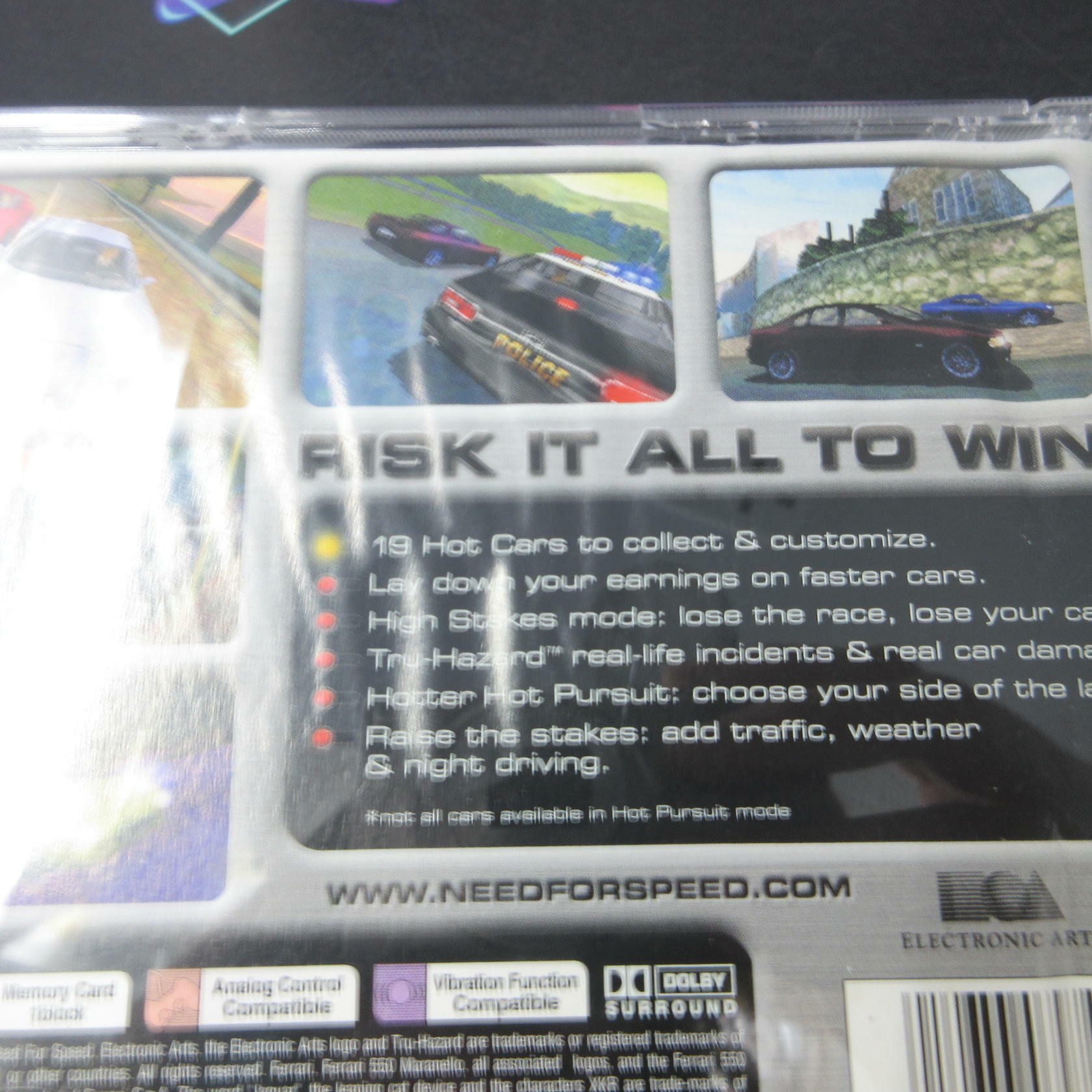 Need For Speed 4 High Stakes GH PS1 PlayStation 1 AD/DD/NM - Very Good