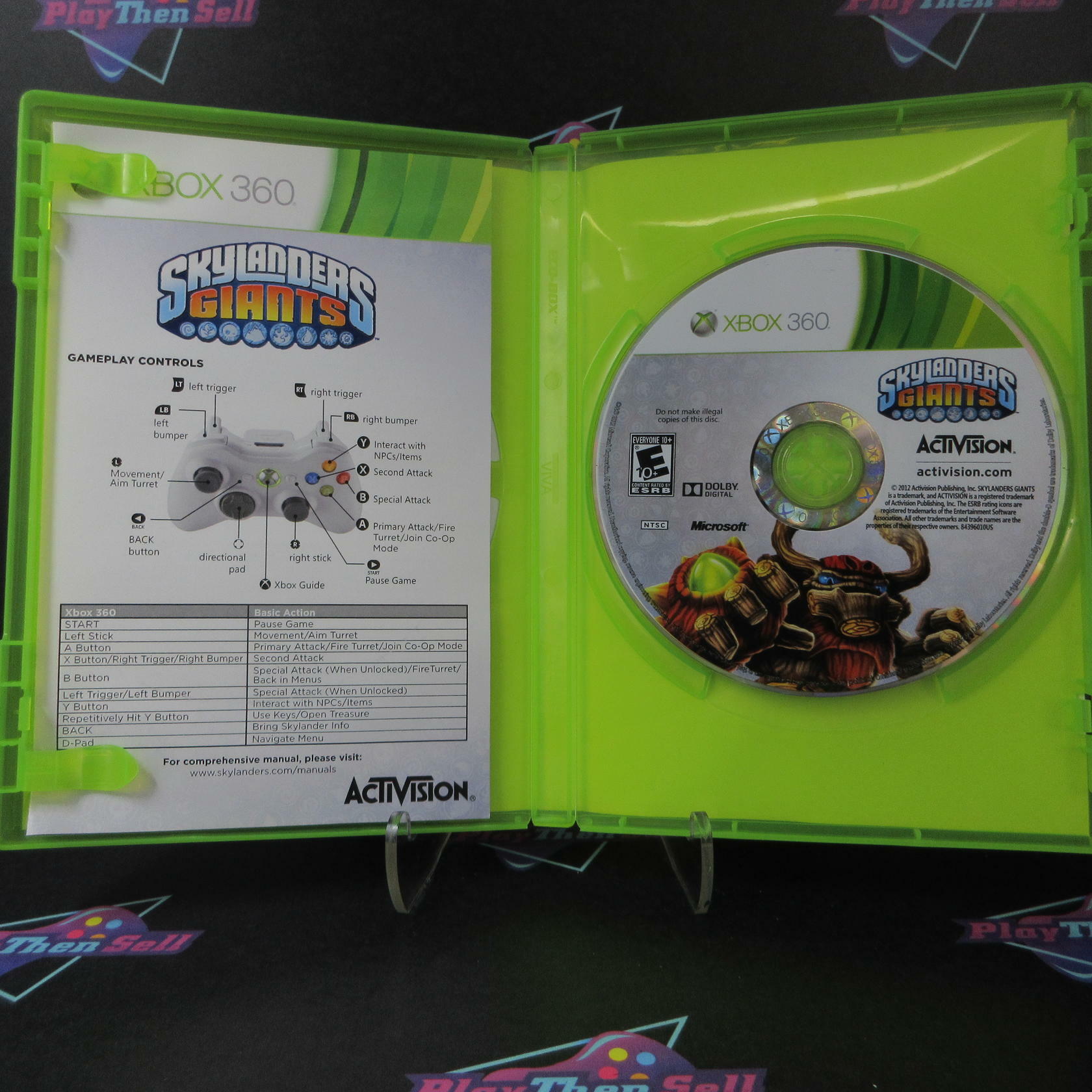 Skylanders Giants Xbox 360 Software Only - Like New
