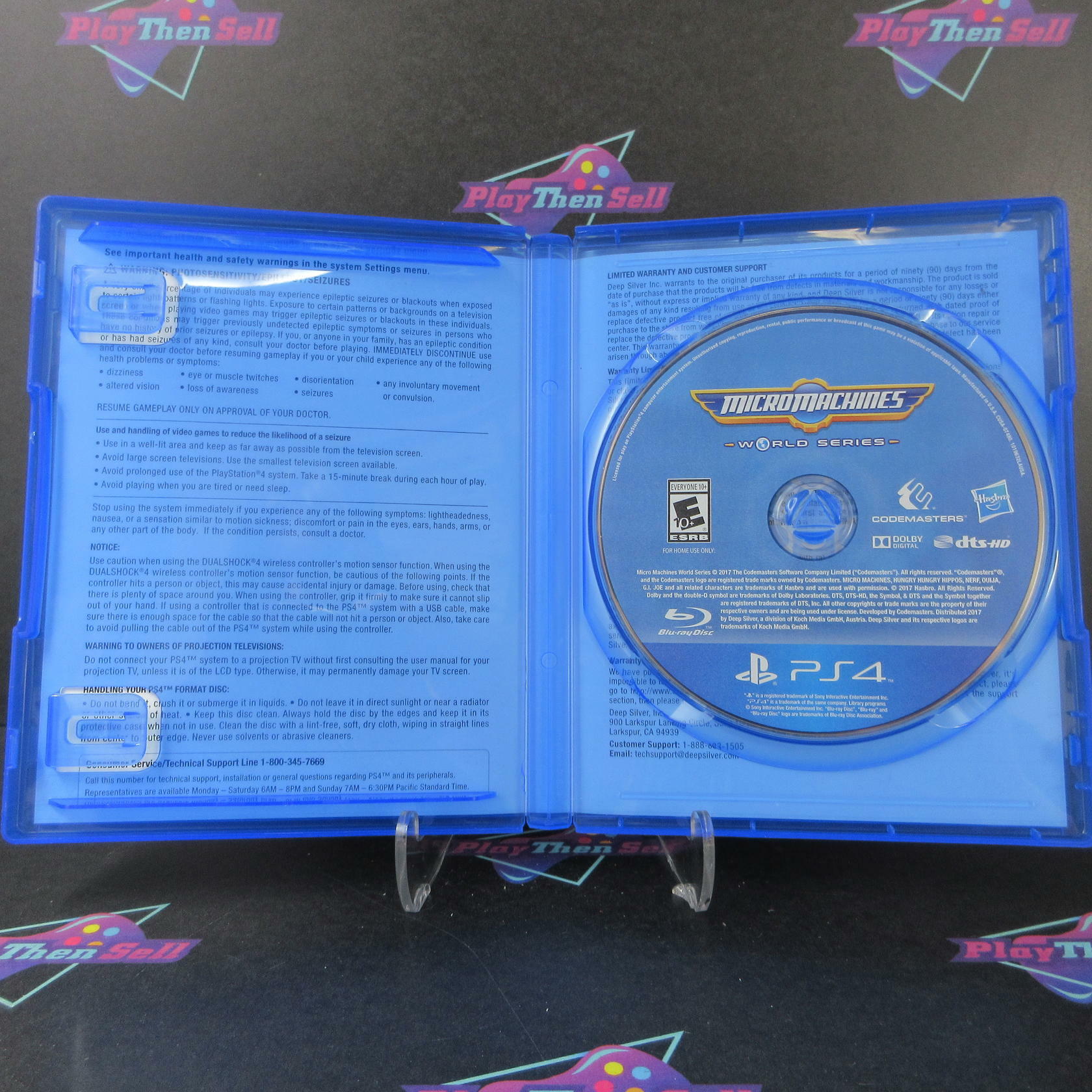 Micro Machines World Series PS4 PlayStation 4 - Like New