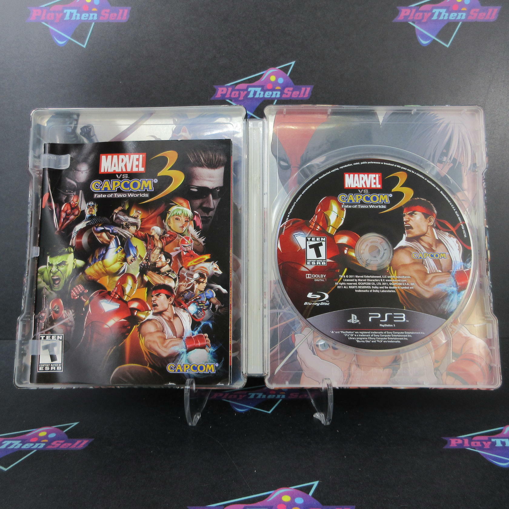 Marvel vs. Capcom 3 Fate of Two Worlds Special Edition PS3 PlayStation 3 - Like New