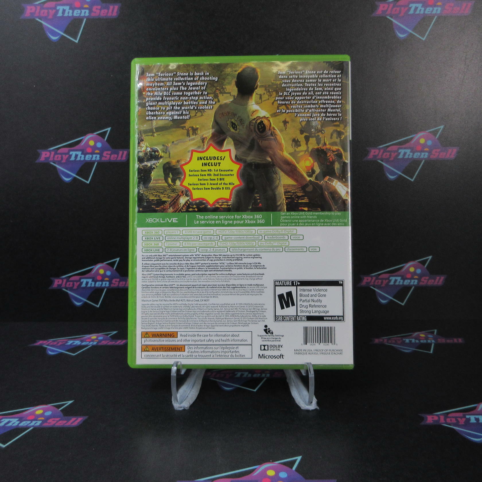 The Serious Sam Collection - Xbox 360 - Like New