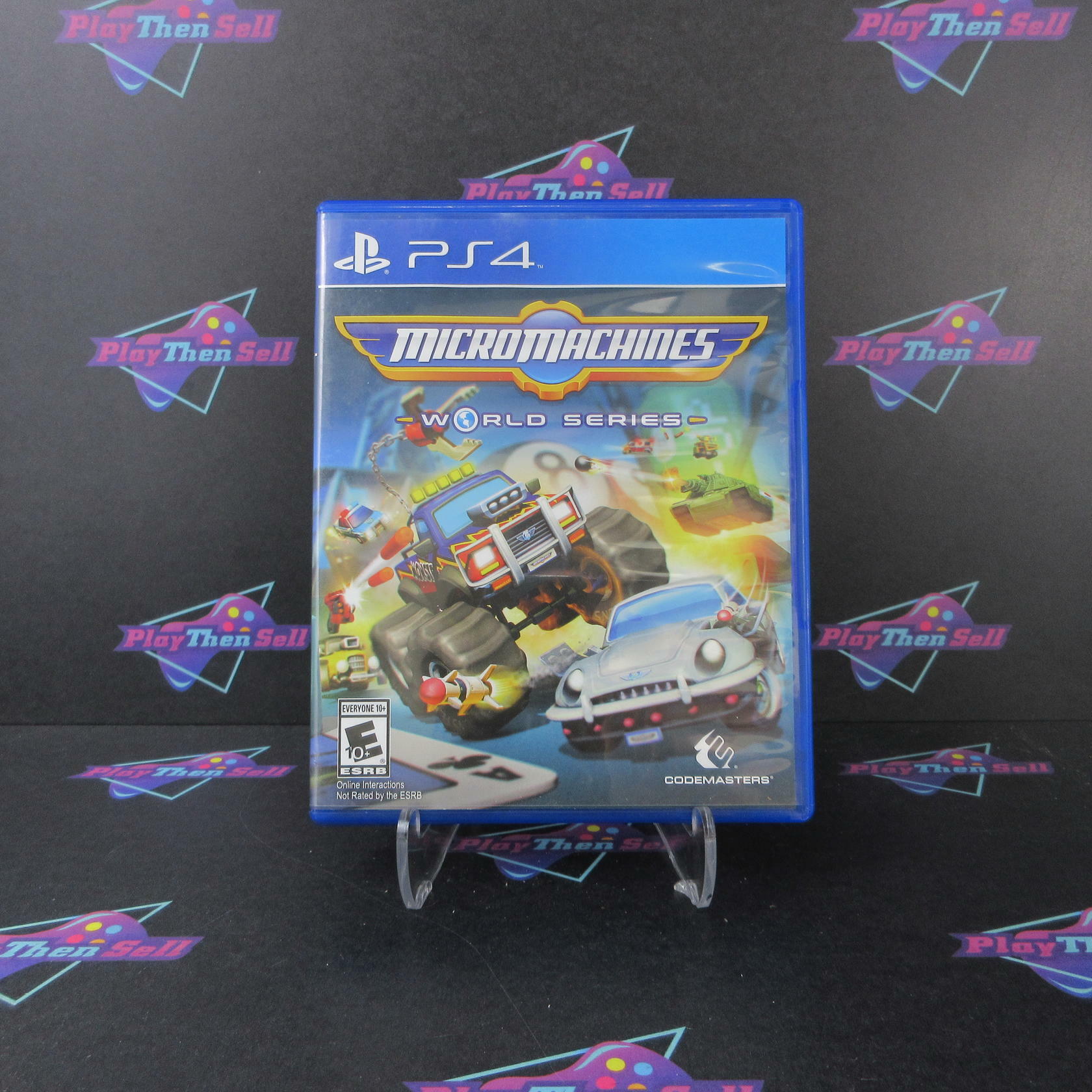 Micro Machines World Series PS4 PlayStation 4 - Like New