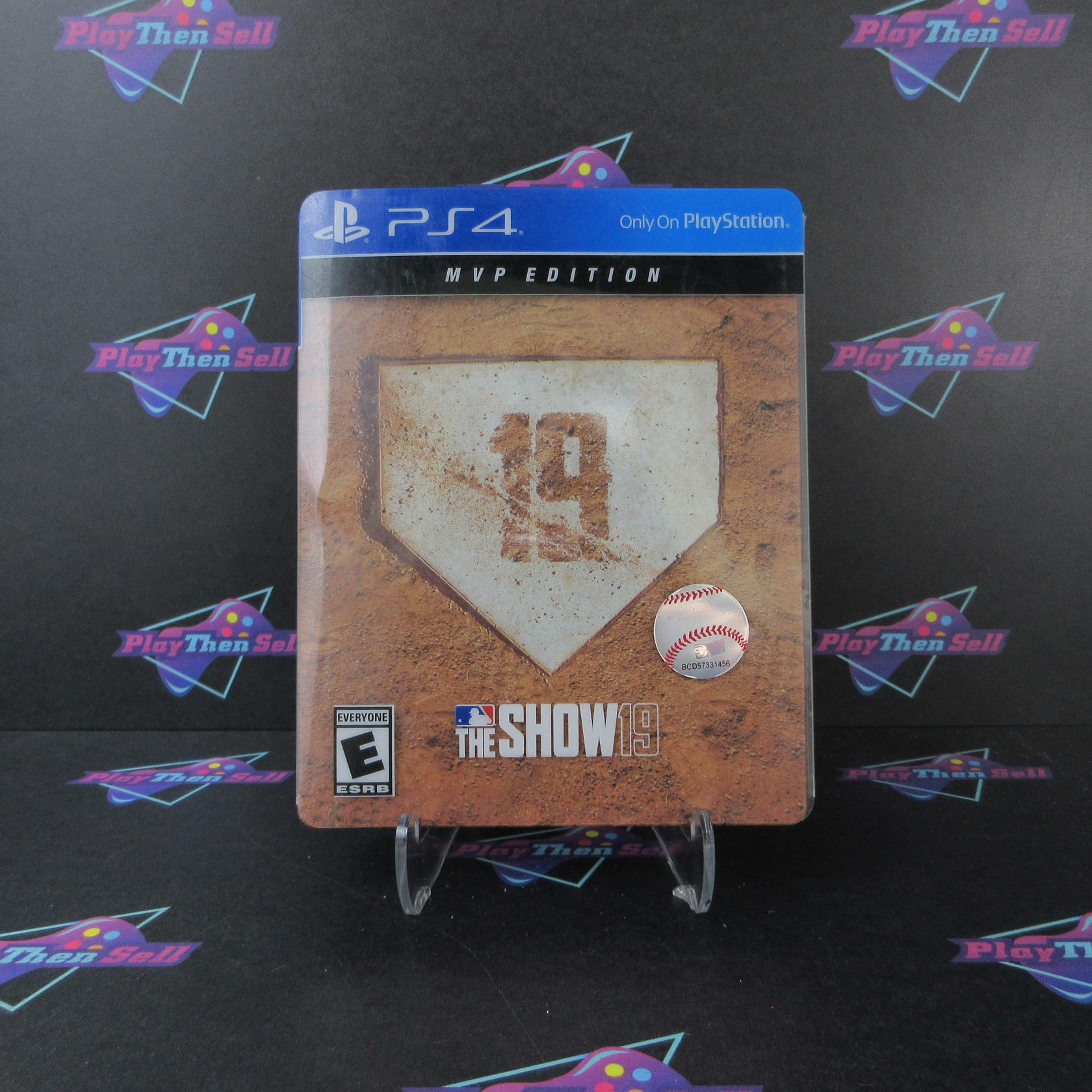 MLB The Show 19 MVP Edition PS4 PlayStation 4 + Sleeve CIB - Excellent