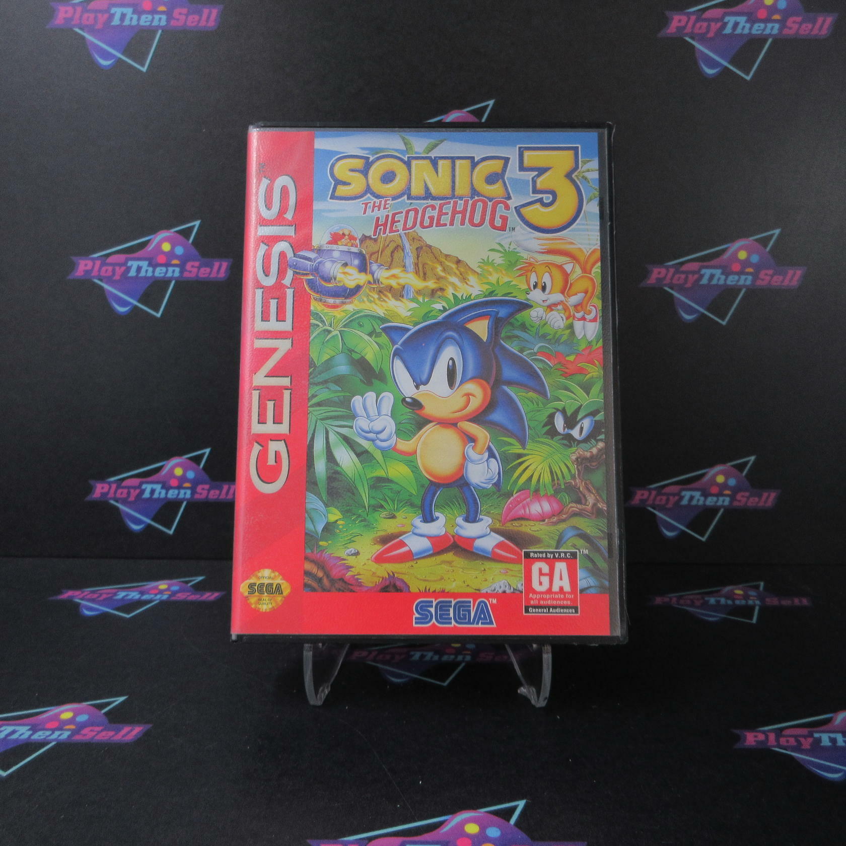 Sonic the Hedgehog 3 Sega Genesis Boxed MD/CS Complete CIB - Very Good