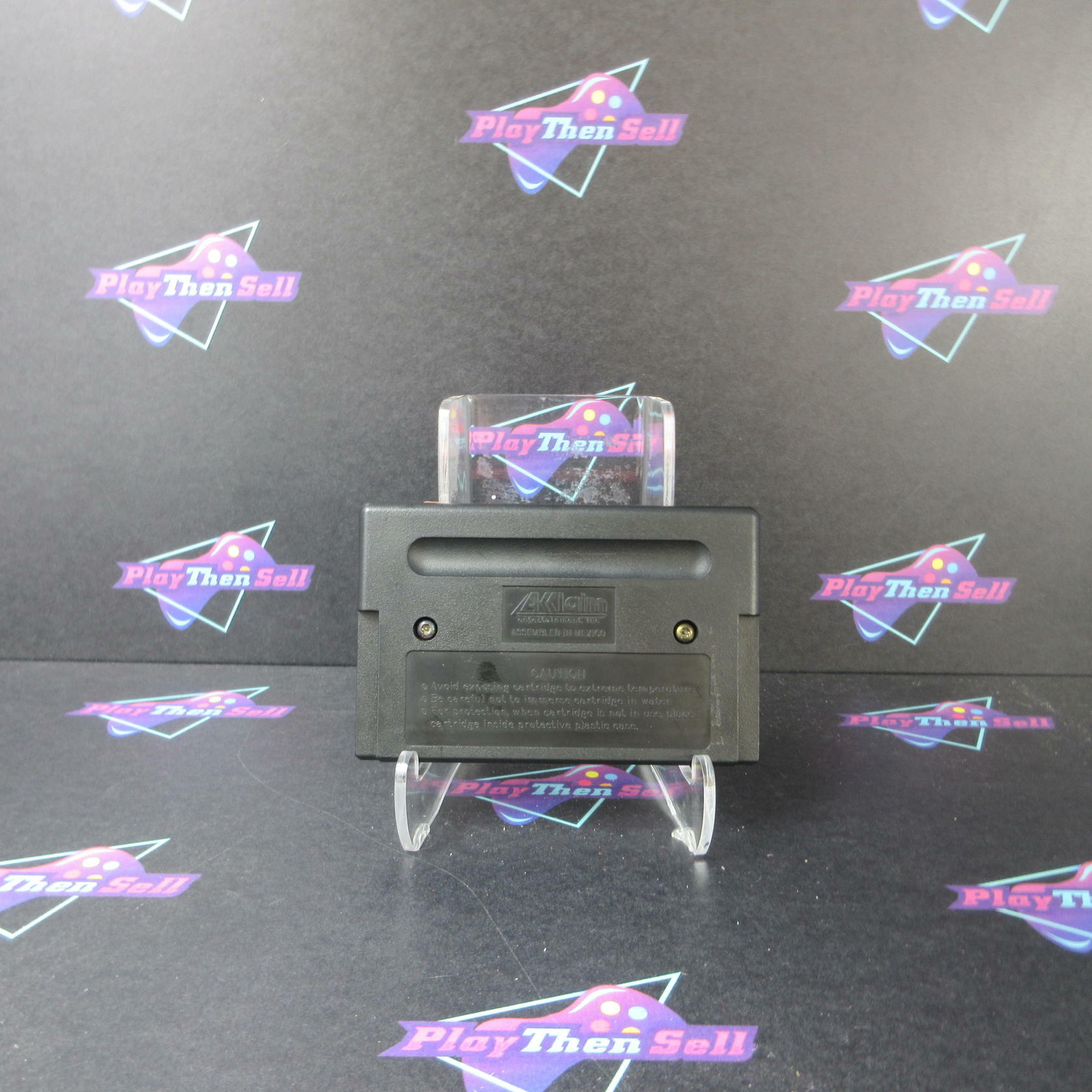 Maximum Carnage Spider-Man Venom Sega Genesis Boxed CS/NM Authentic / Tested - Very Good