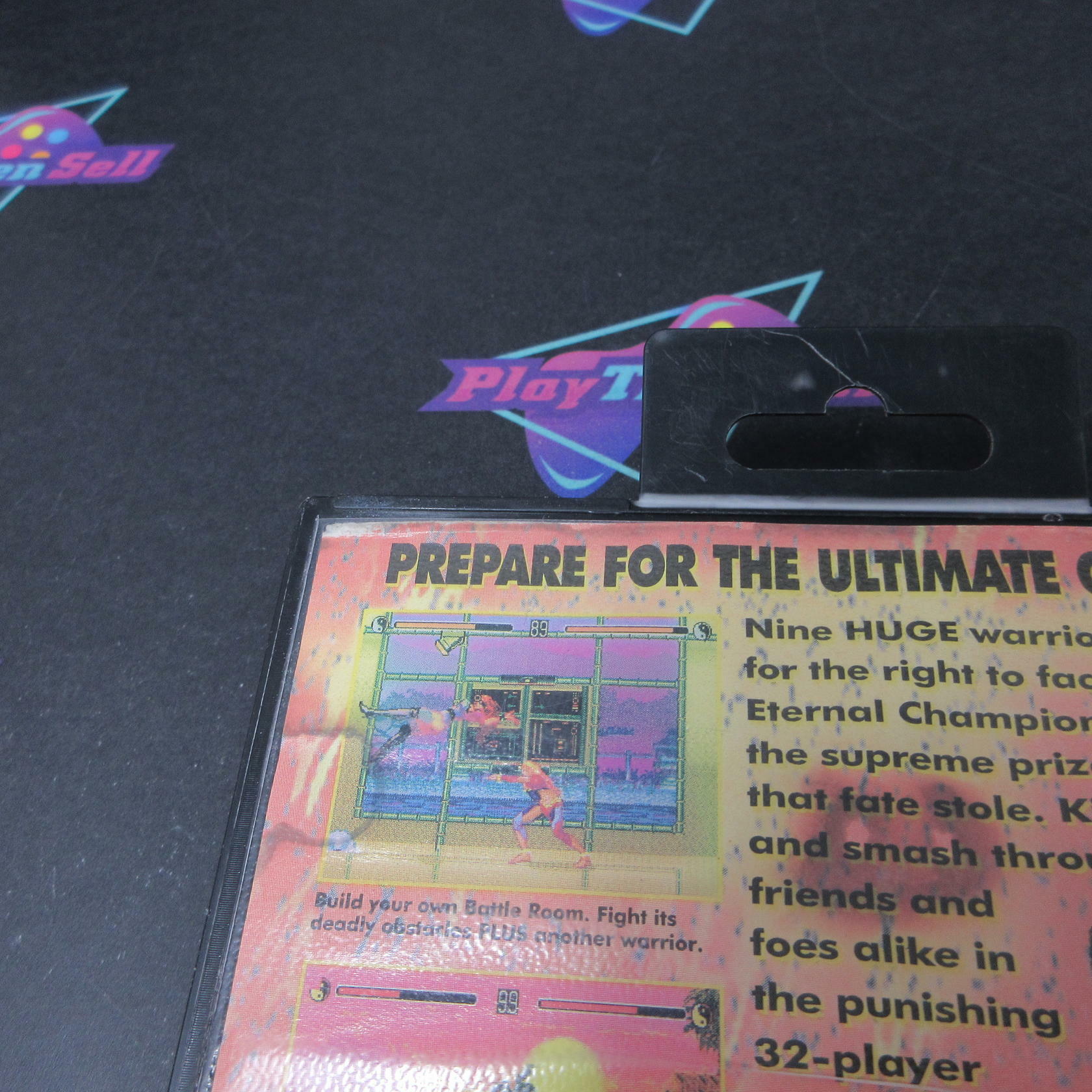 Eternal Champions Sega Genesis Boxed AD/MD Complete CIB - Very Good