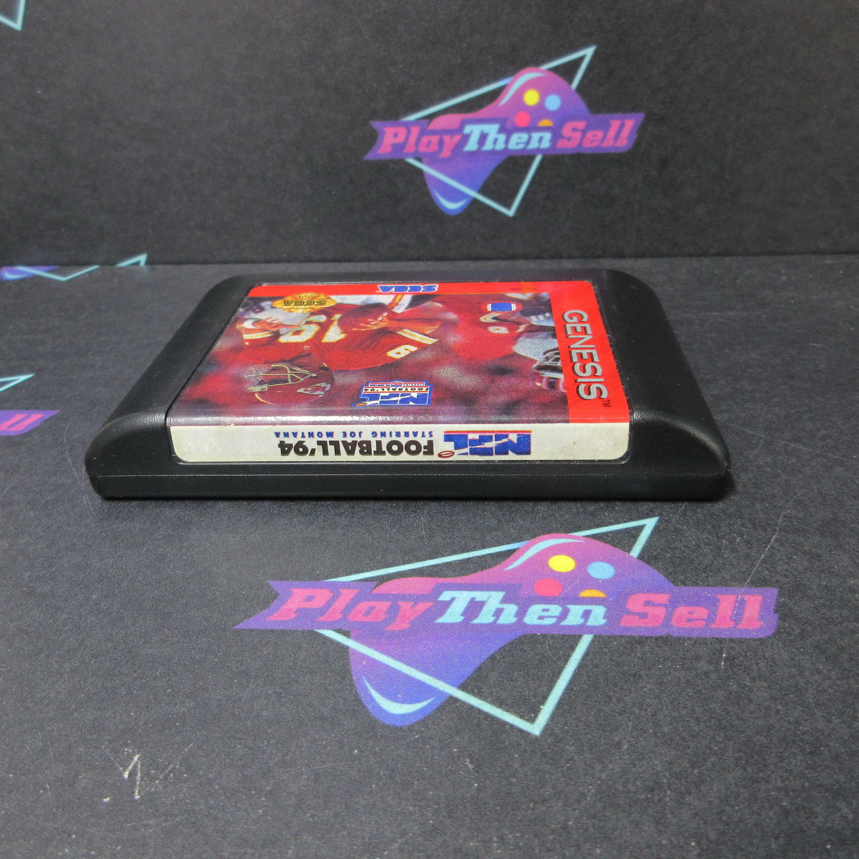 NFL Football '94 Starring Joe Montana Sega Genesis Boxed AD Complete - Very Good