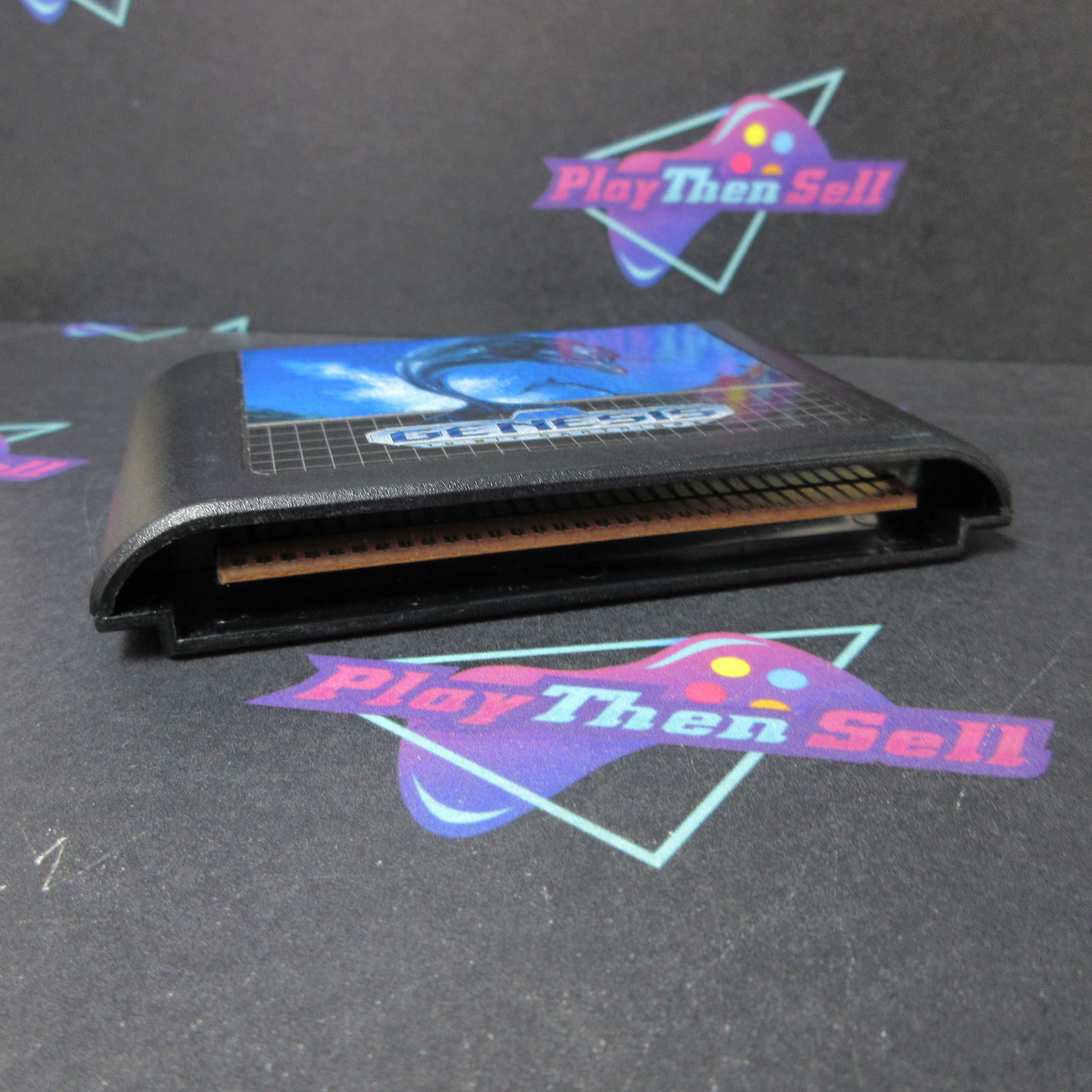 Ecco the Dolphin Sega Genesis Boxed MD Complete CIB - Very Good