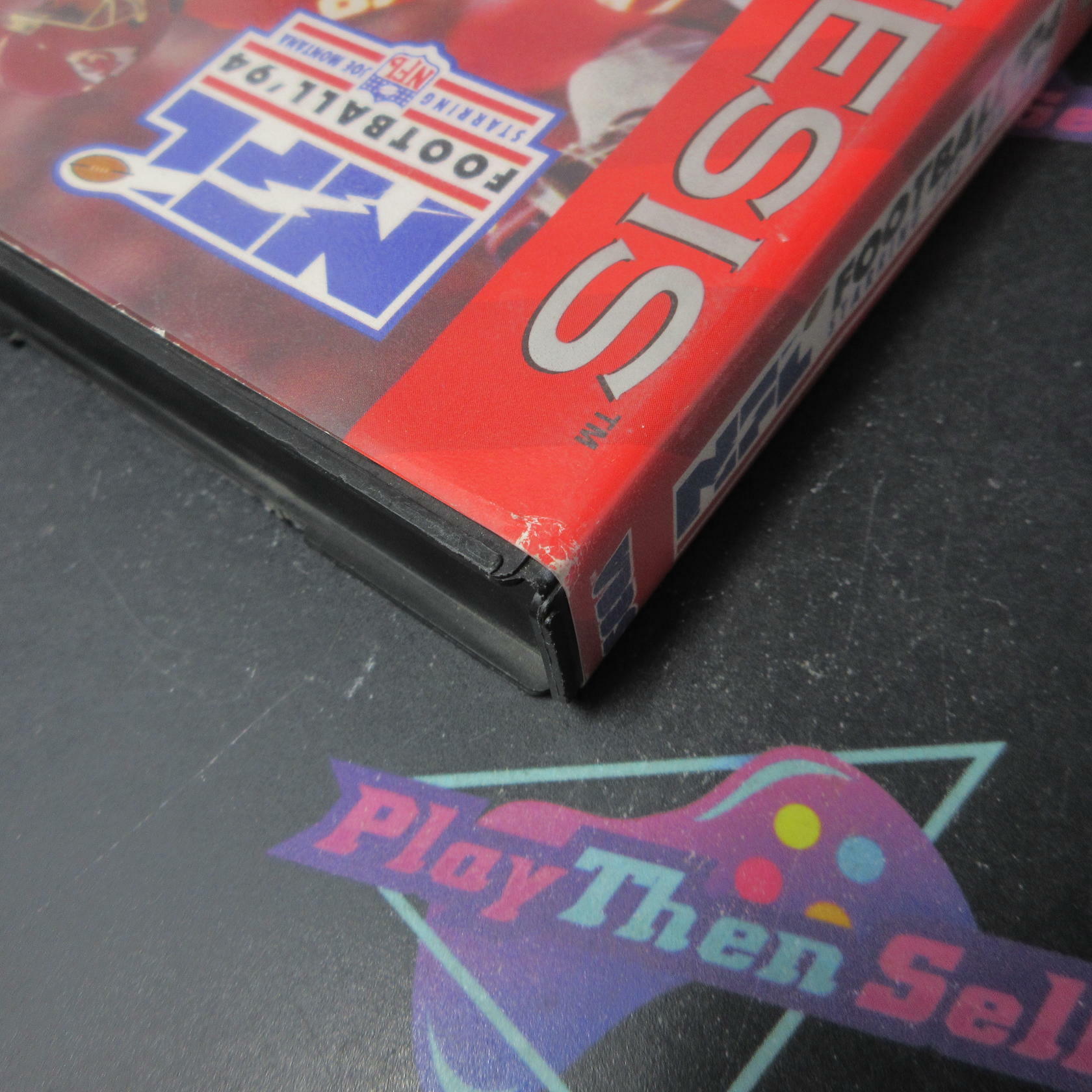 NFL Football '94 Starring Joe Montana Sega Genesis Boxed AD Complete - Very Good