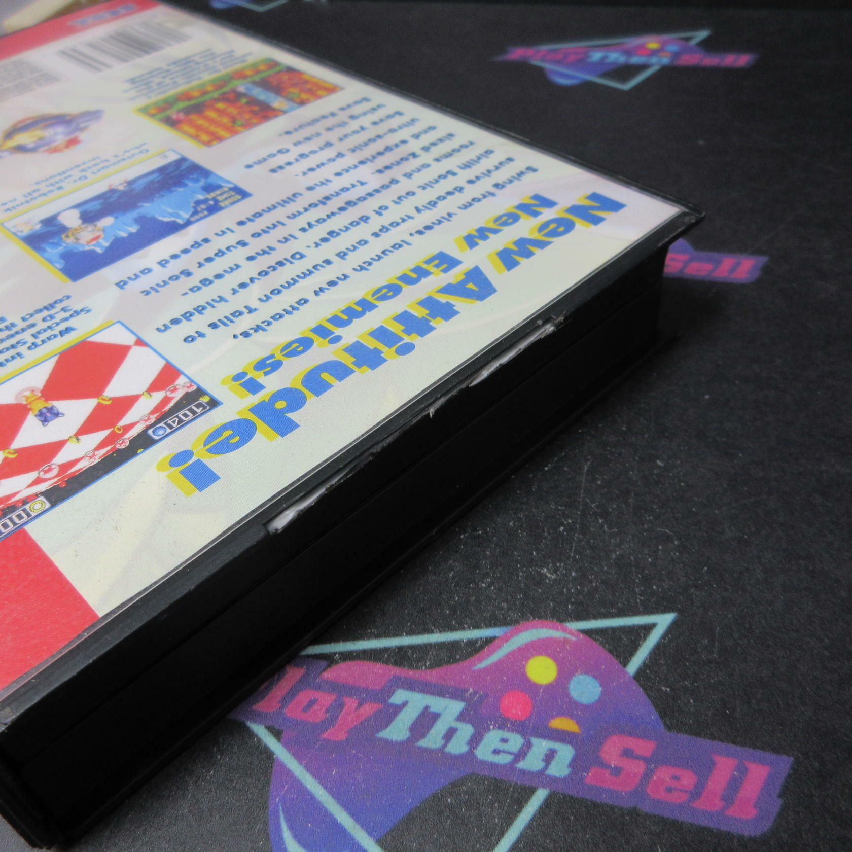 Sonic the Hedgehog 3 Sega Genesis Boxed MD/CS Complete CIB - Very Good