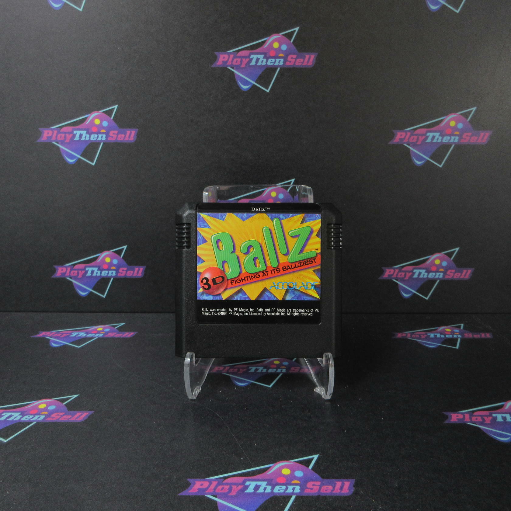 Ballz Sega Genesis Boxed AD/CS Complete CIB - Very Good