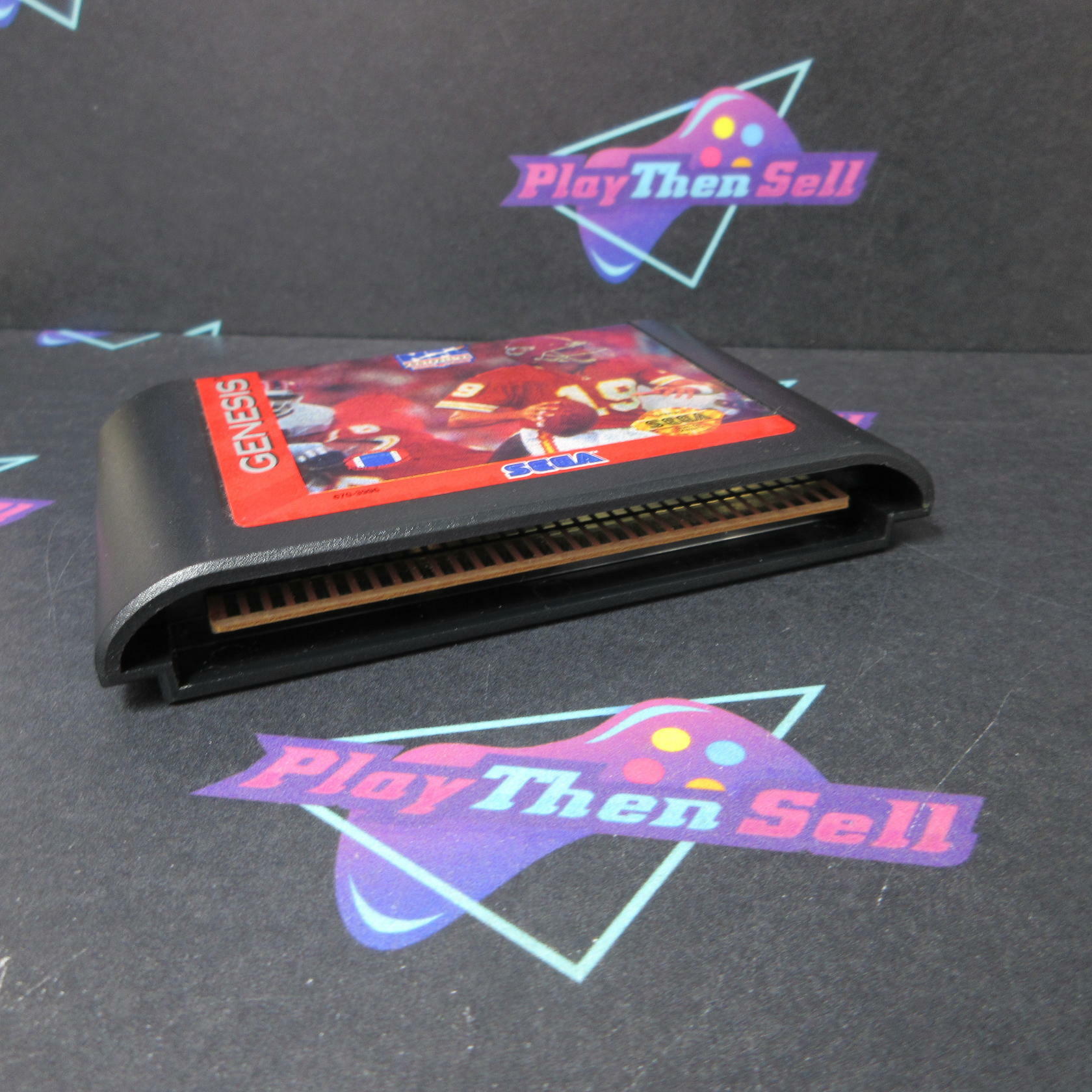 NFL Football '94 Starring Joe Montana Sega Genesis Boxed AD Complete - Very Good