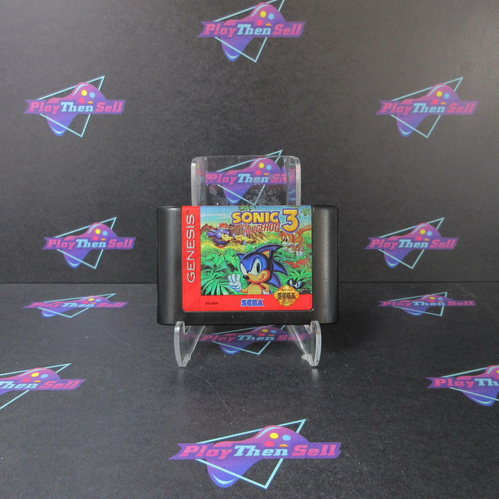 Sonic the Hedgehog 3 Sega Genesis Boxed MD/CS Complete CIB - Very Good