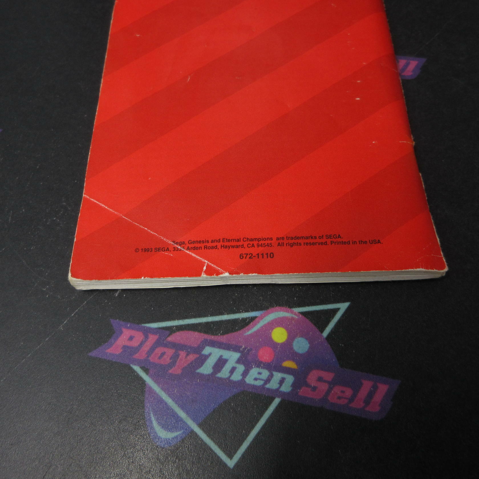 Eternal Champions Sega Genesis Boxed AD/MD Complete CIB - Very Good