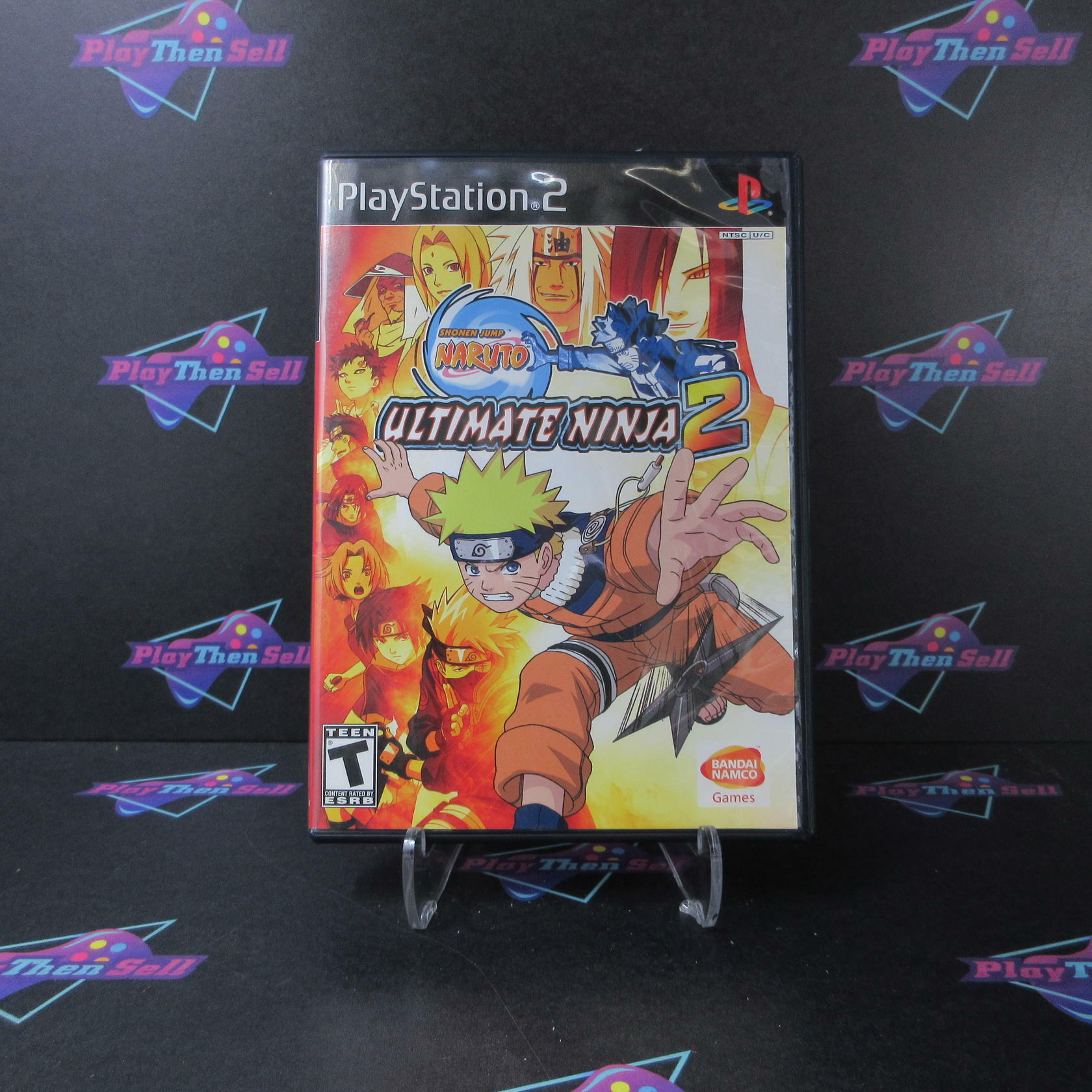 Naruto Ultimate Ninja 2 PS2 PlayStation 2 AD/NM - Very Good