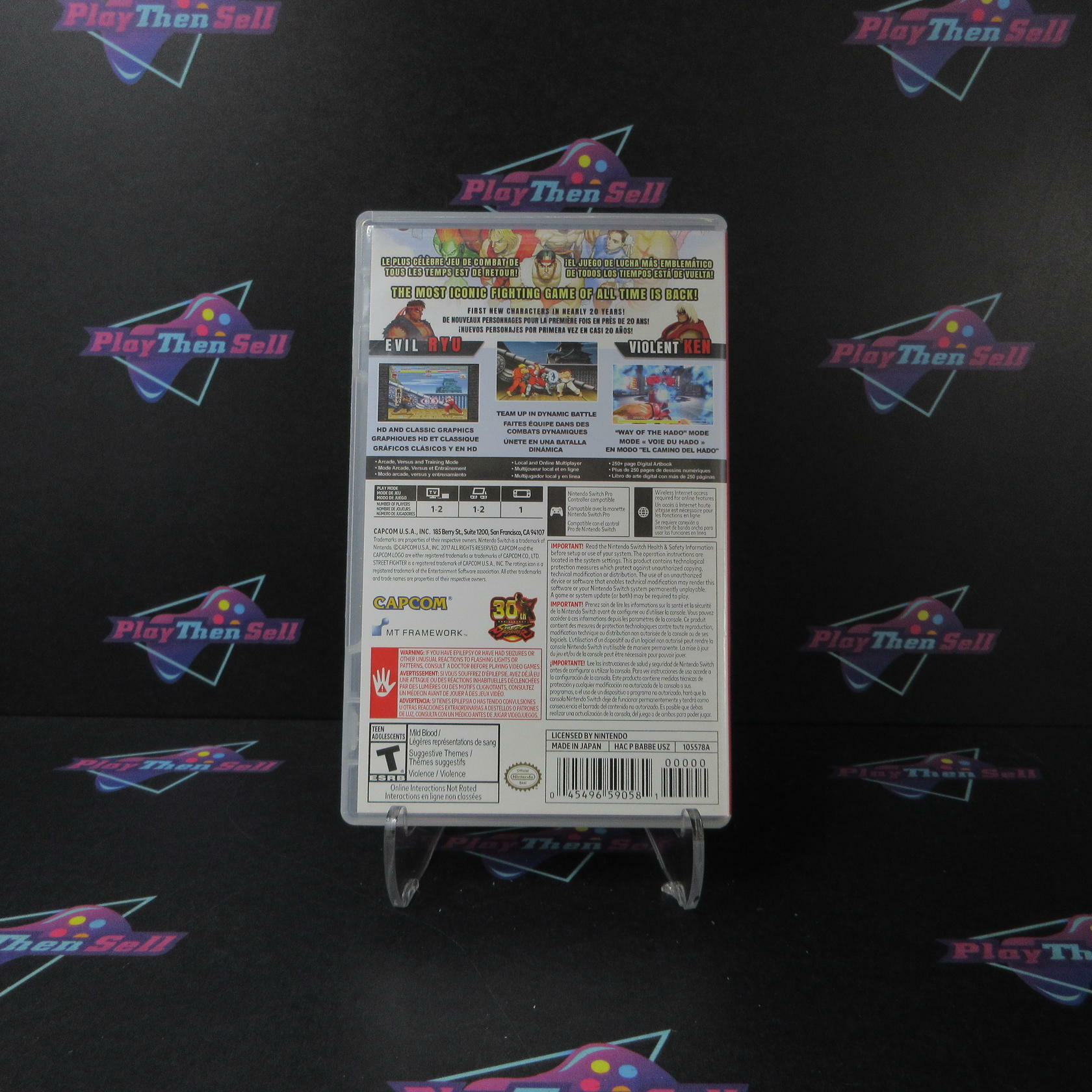 Ultra Street Fighter 2 The Final Challengers Nintendo Switch - Like New