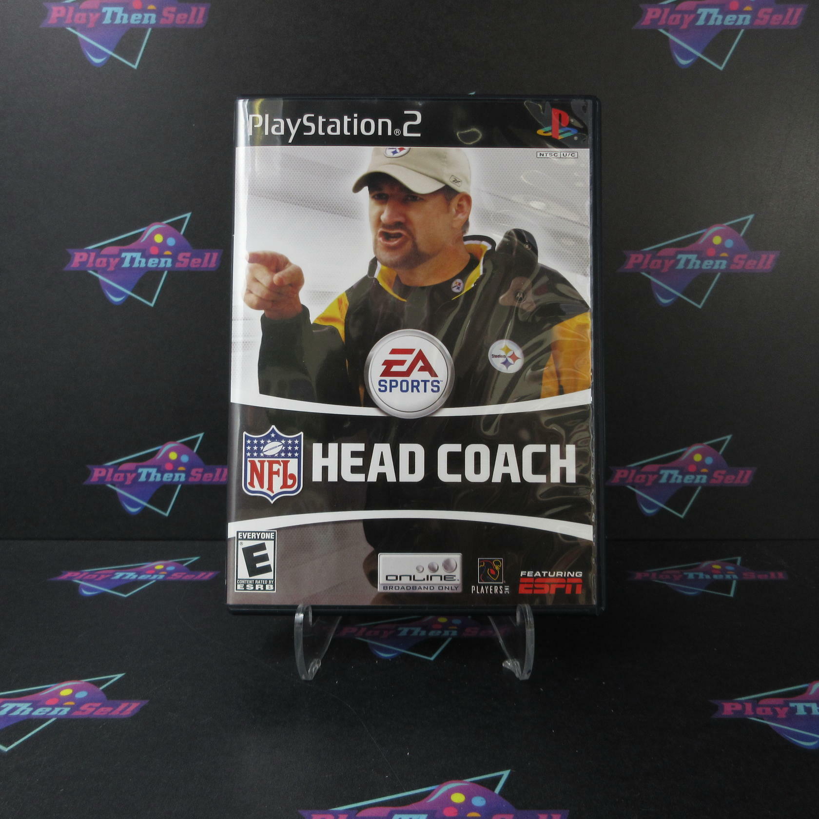 NFL Head Coach PS2 PlayStation 2 MD Complete CIB - Very Good