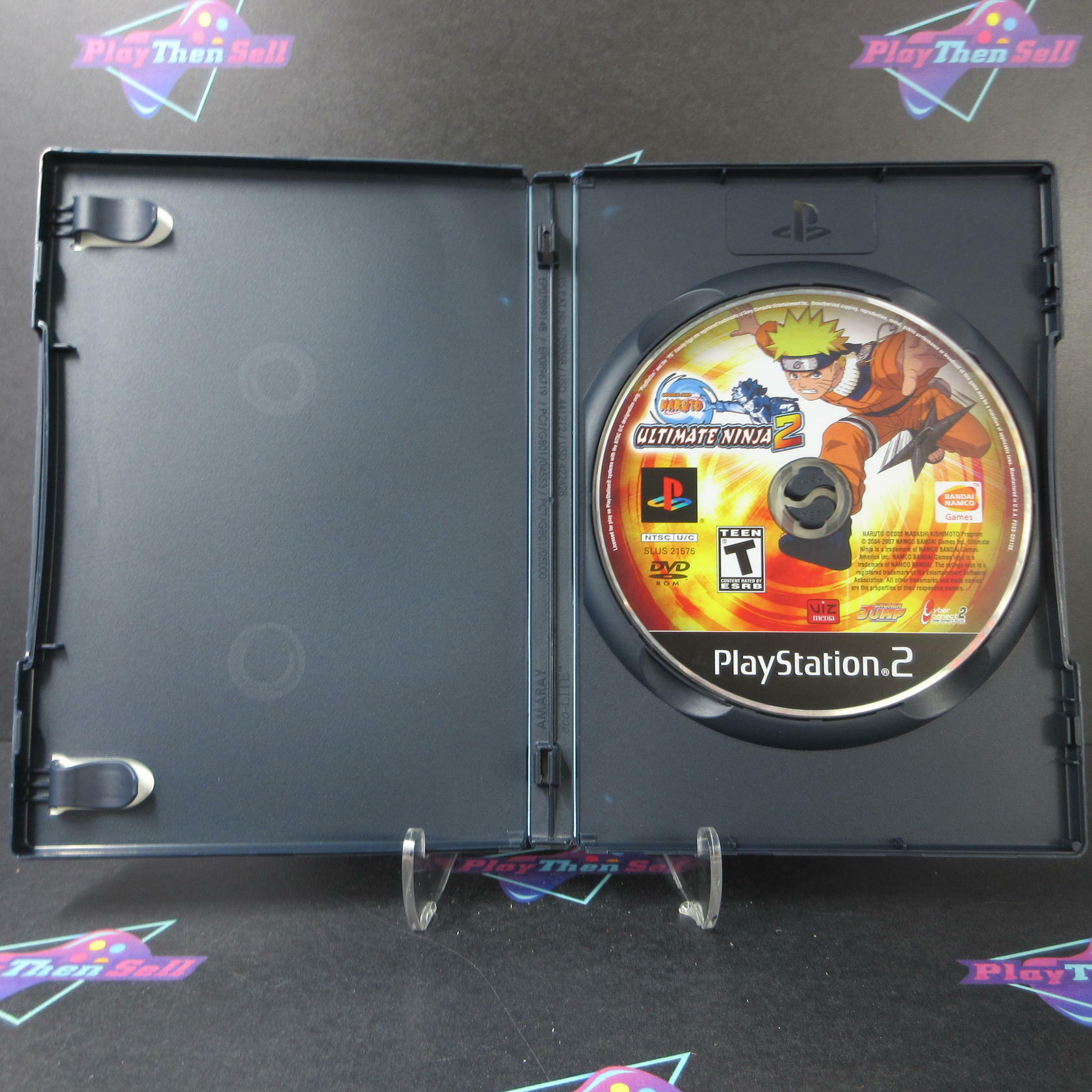 Naruto Ultimate Ninja 2 PS2 PlayStation 2 AD/NM - Very Good