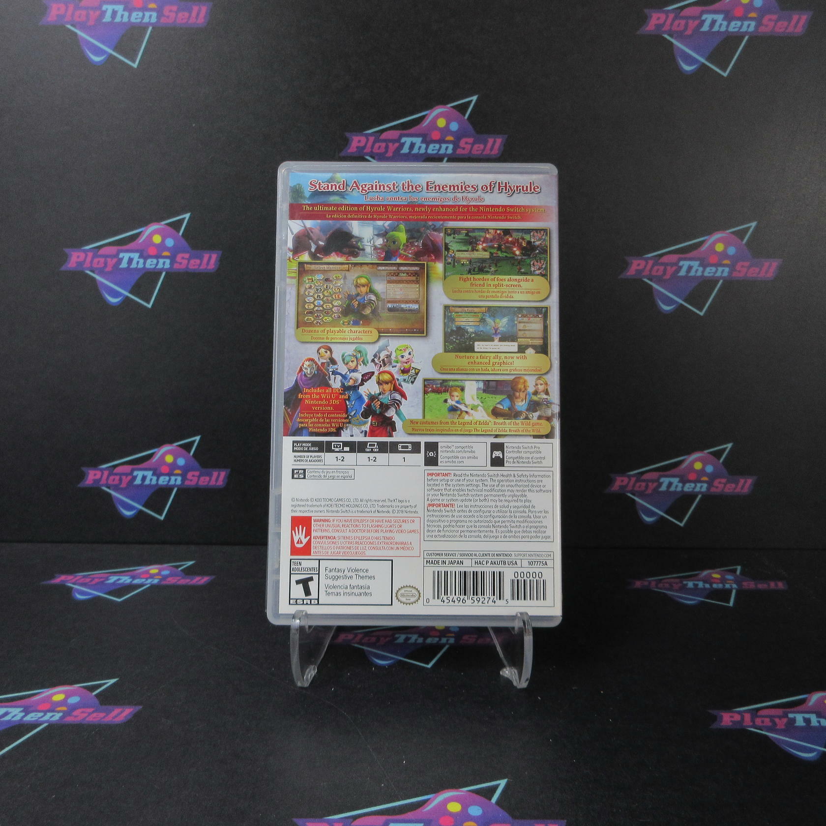 Hyrule Warriors Definitive Edition Nintendo Switch - Like New