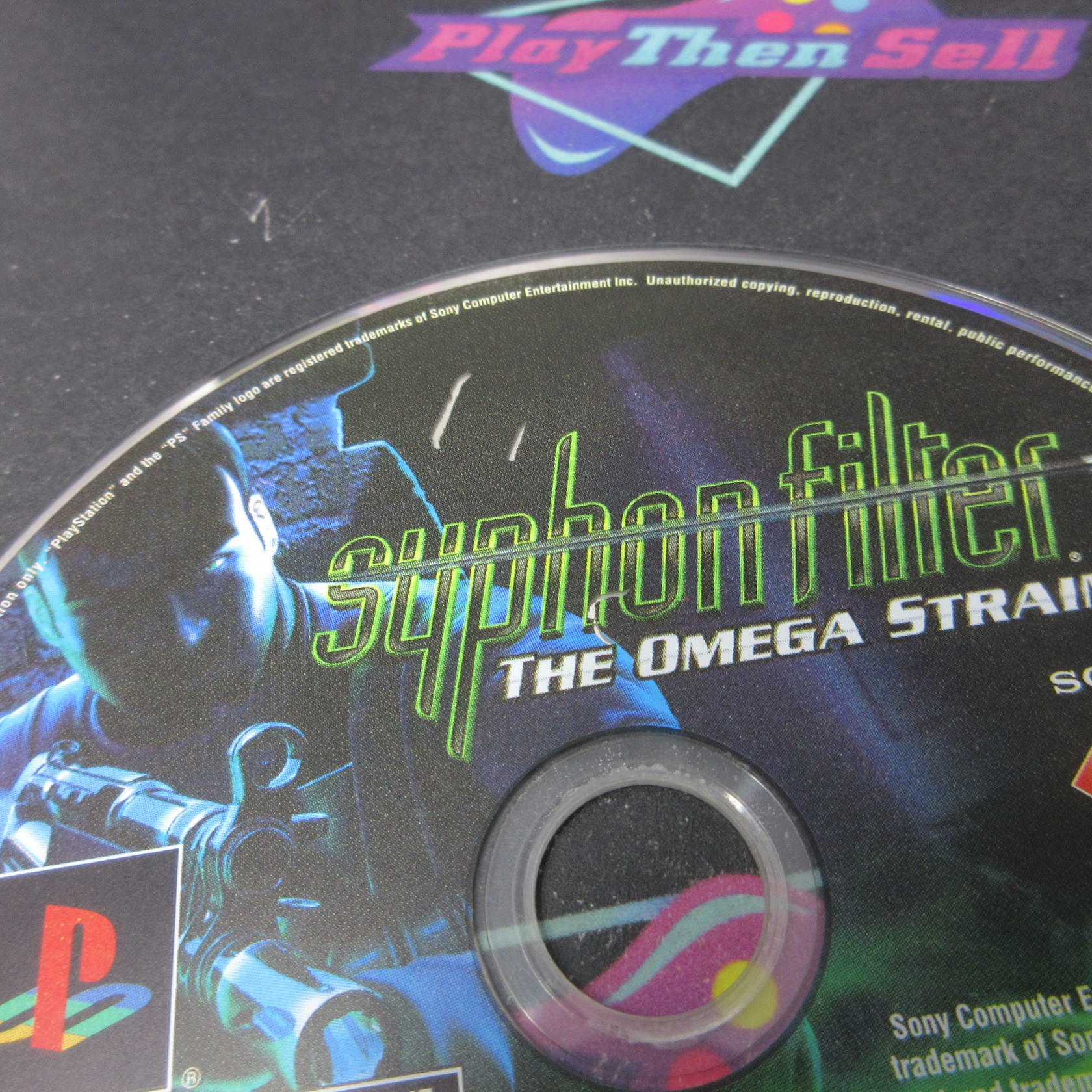 Syphon Filter The Omega Strain PS2 PlayStation 2 DD/NM - Very Good