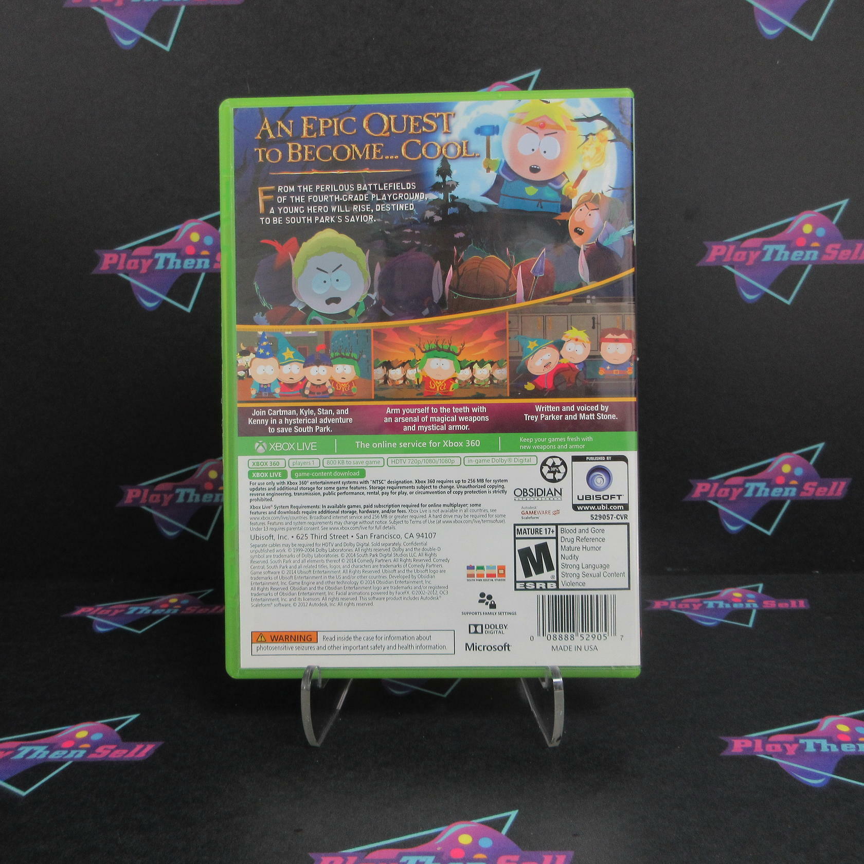 South Park The Stick of Truth Xbox 360 AD - Very Good
