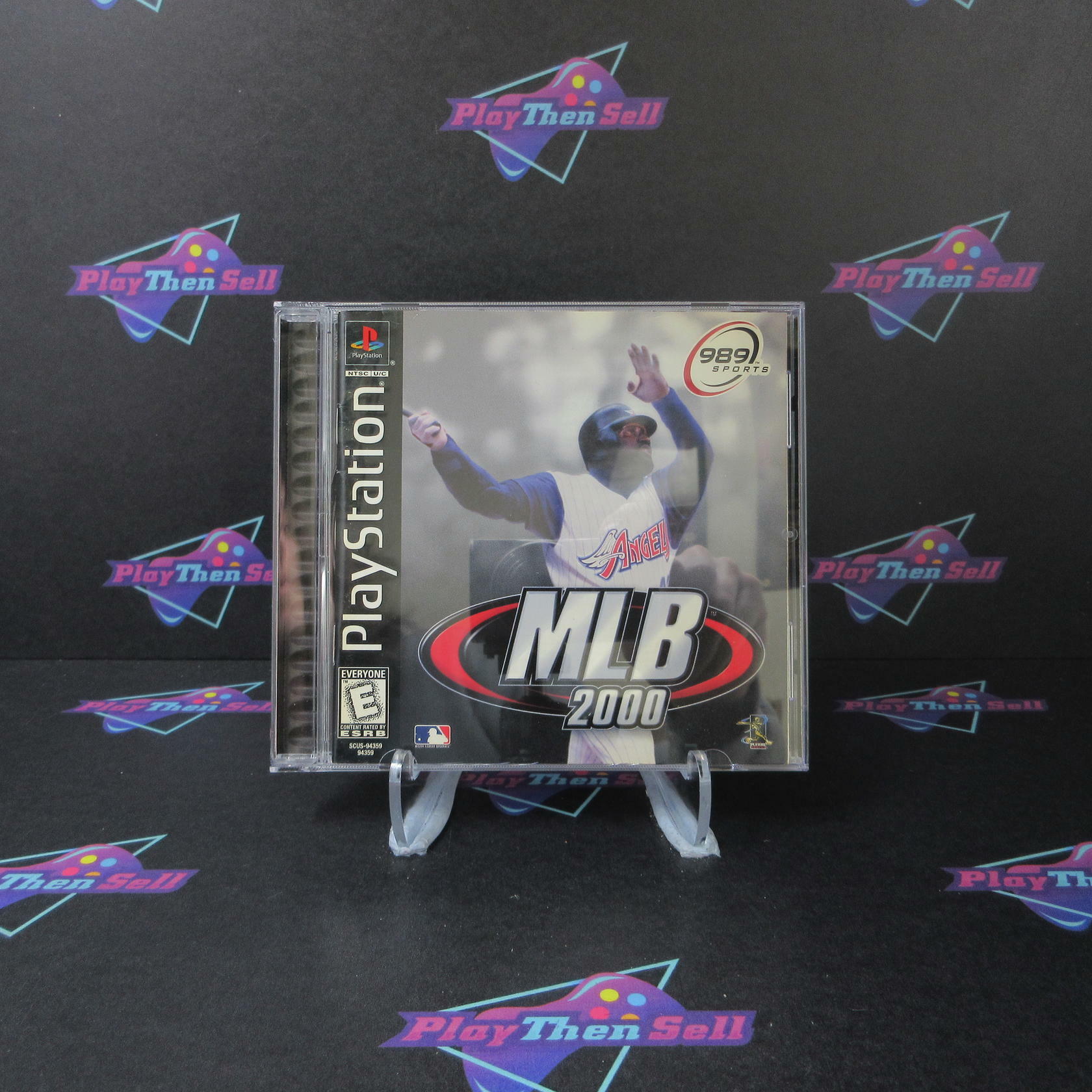 MLB 2000 + Reg Card PS1 PlayStation 1 MD Complete CIB - Very Good