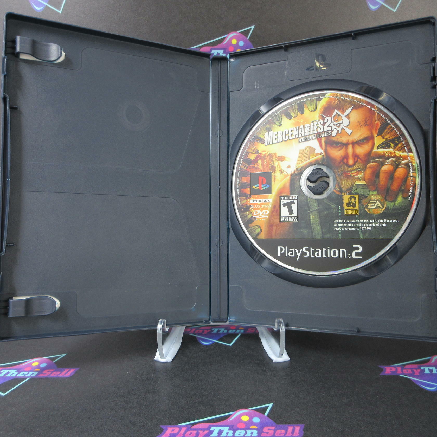 Mercenaries 2 World in Flames PS2 PlayStation 2 - Very Good