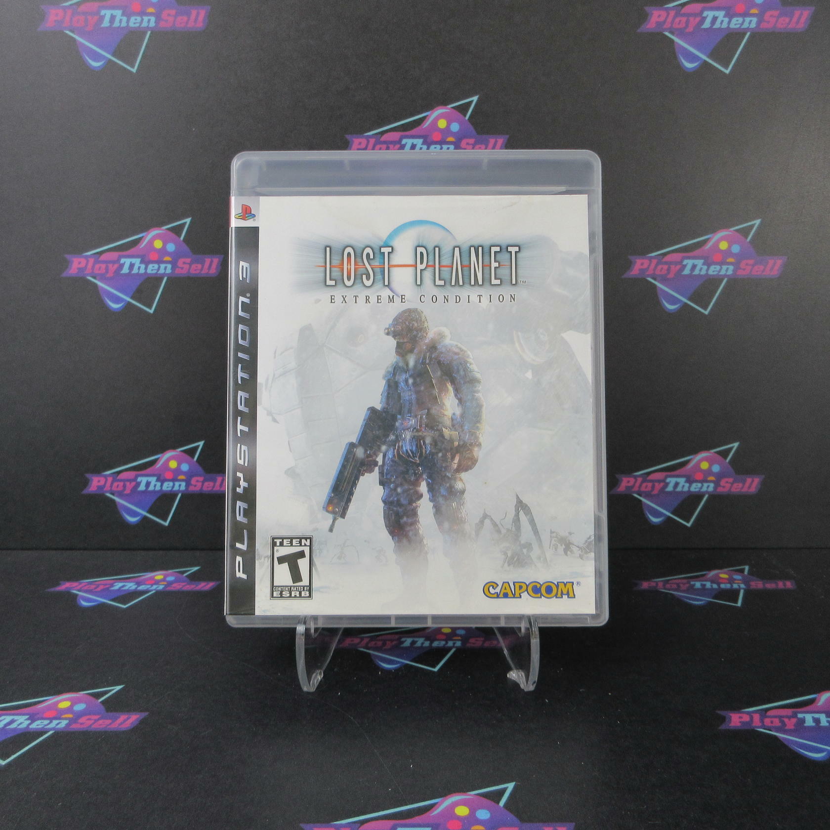 Lost Planet Extreme Condition PS3 PlayStation 3 AD Complete CIB - Very Good