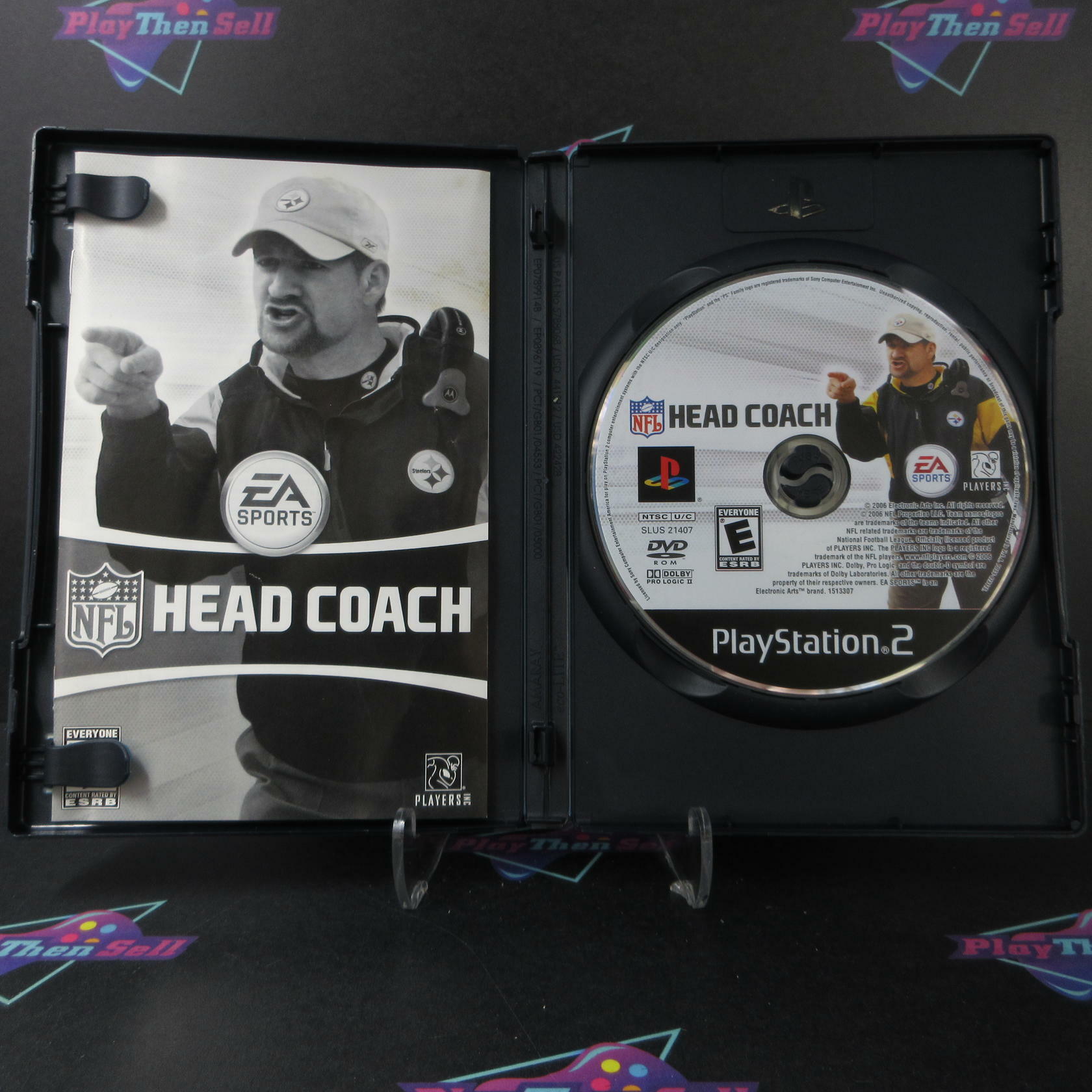 NFL Head Coach PS2 PlayStation 2 MD Complete CIB - Very Good