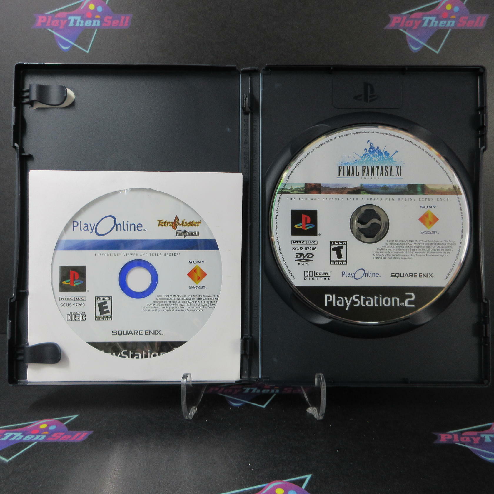 Final Fantasy XI Online PS2 Playstation 2 - Very Good