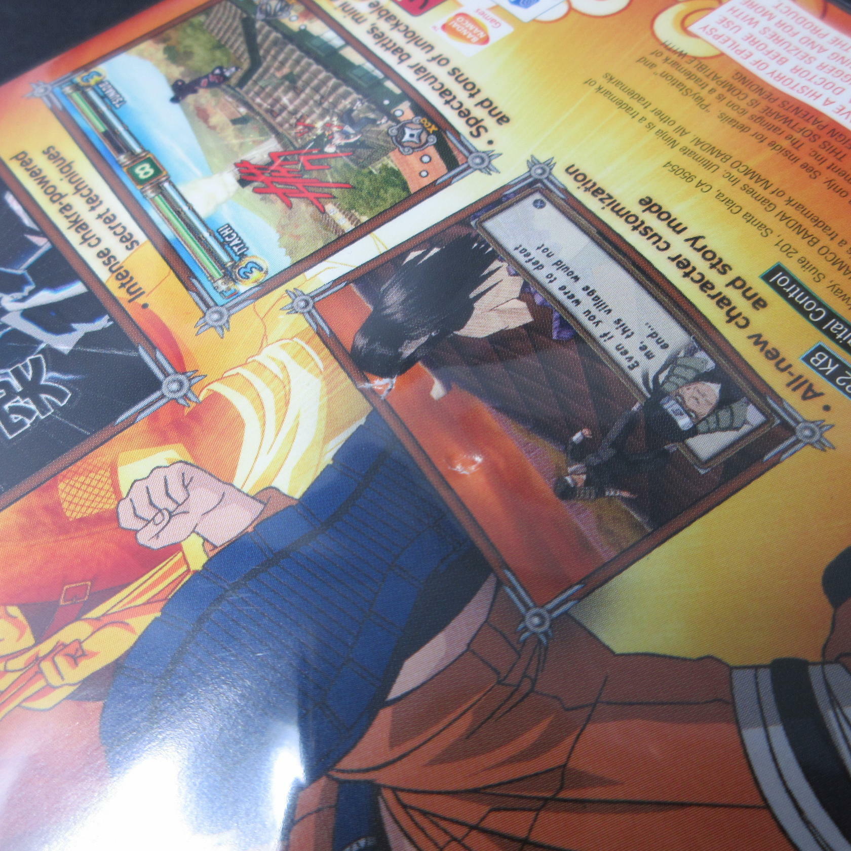 Naruto Ultimate Ninja 2 PS2 PlayStation 2 AD/NM - Very Good
