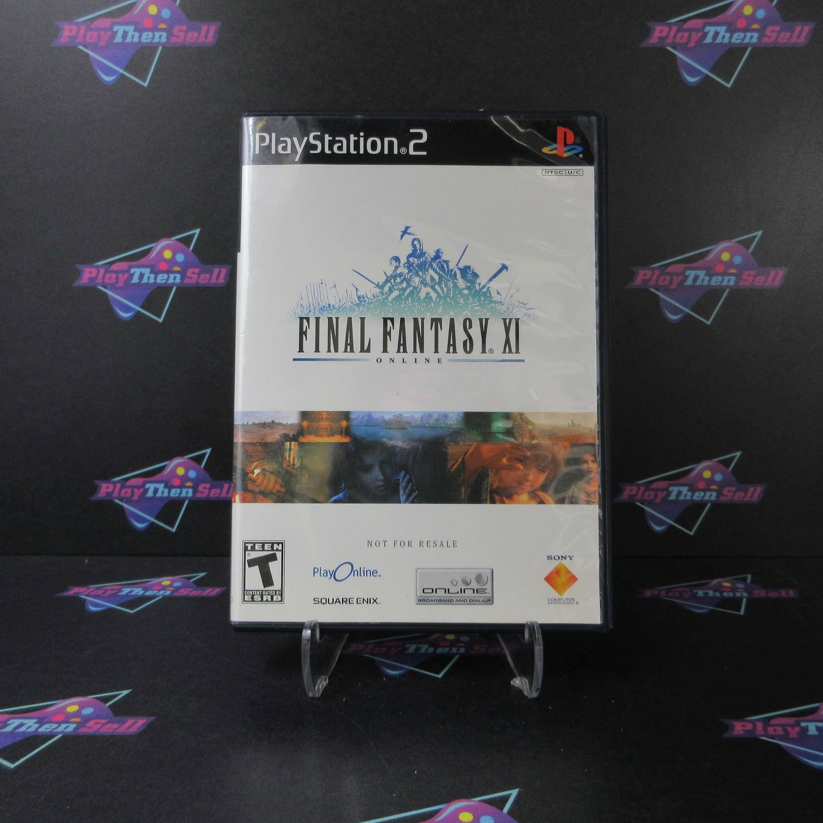 Final Fantasy XI Online PS2 Playstation 2 - Very Good
