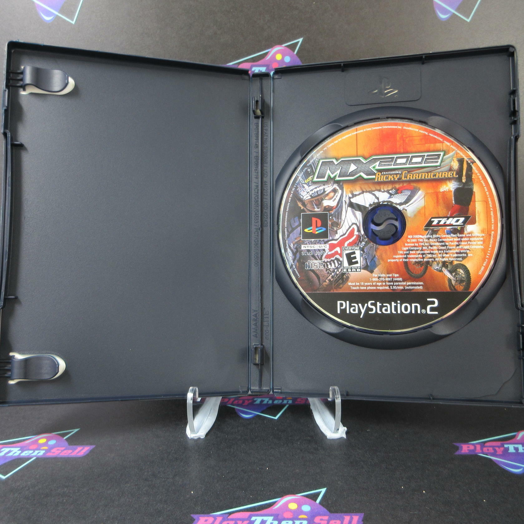 MX 2002 Featuring Ricky Carmichael PS2 PlayStation 2 - Very Good