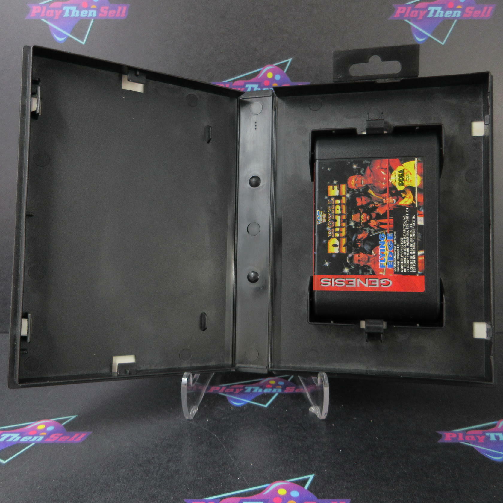 WWF Royal Rumble Sega Genesis Boxed NM Authentic / Tested - Very Good