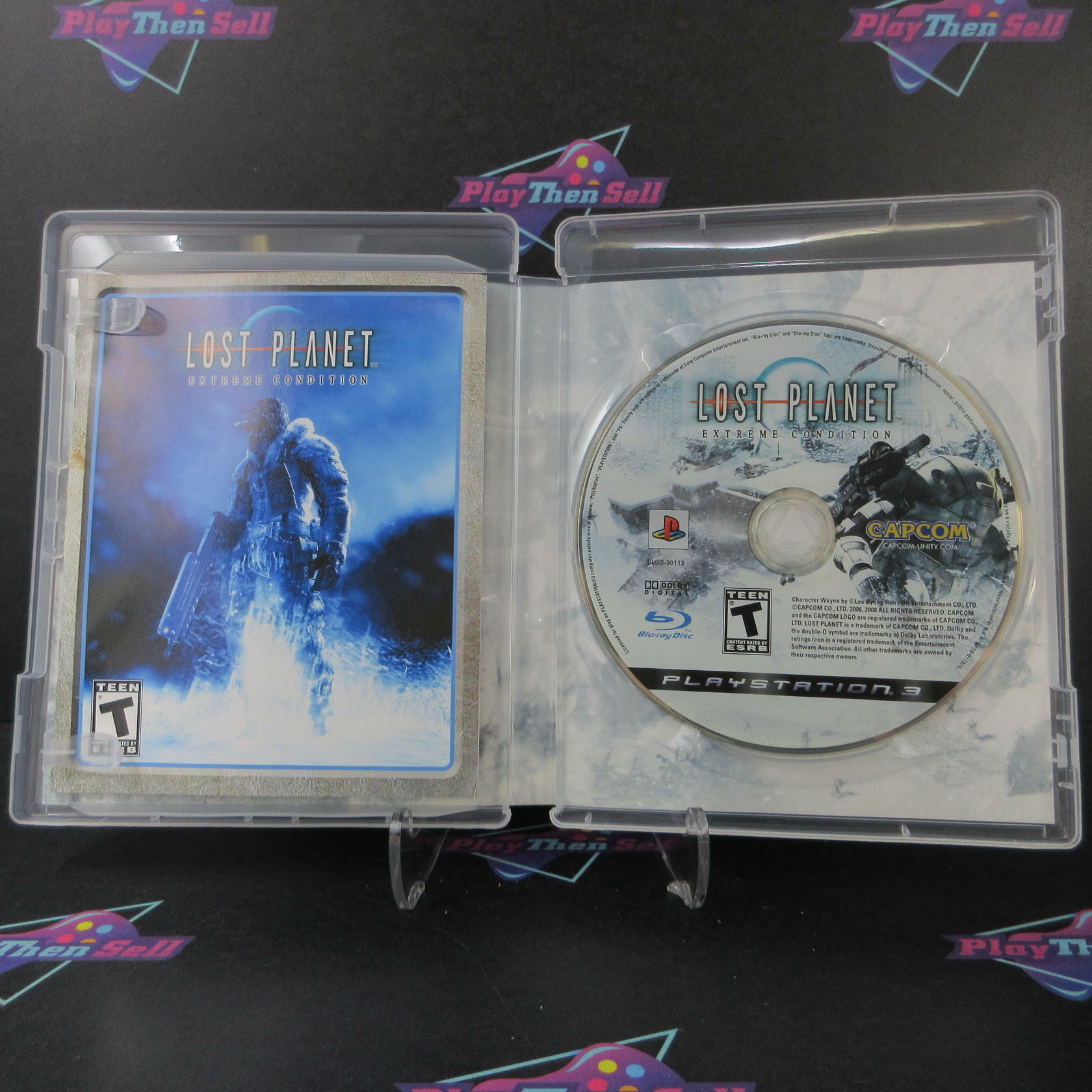 Lost Planet Extreme Condition PS3 PlayStation 3 AD Complete CIB - Very Good