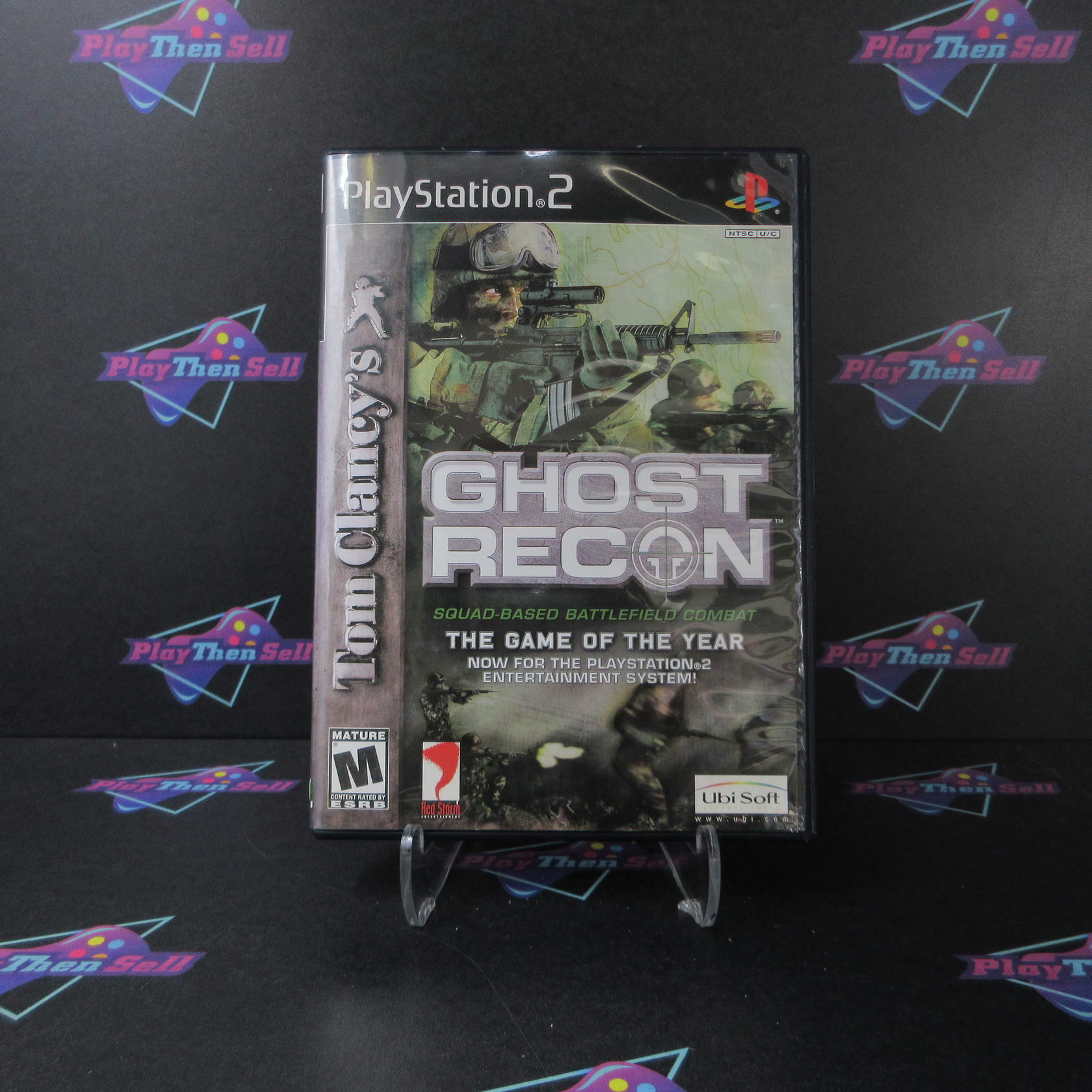 Tom Clancy's Ghost Recon PS2 PlayStation 2 - Very Good