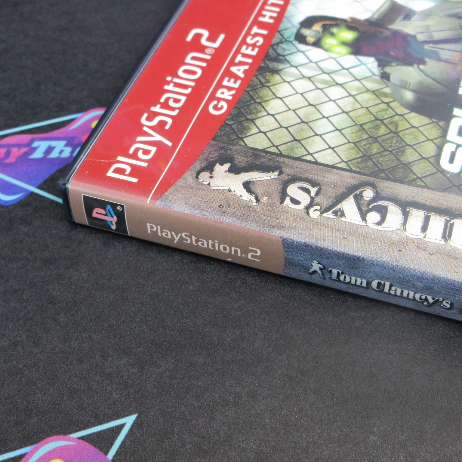 Tom Clancy's Splinter Cell GH + Reg Card PS2 PlayStation 2 AD Complete - Very Good