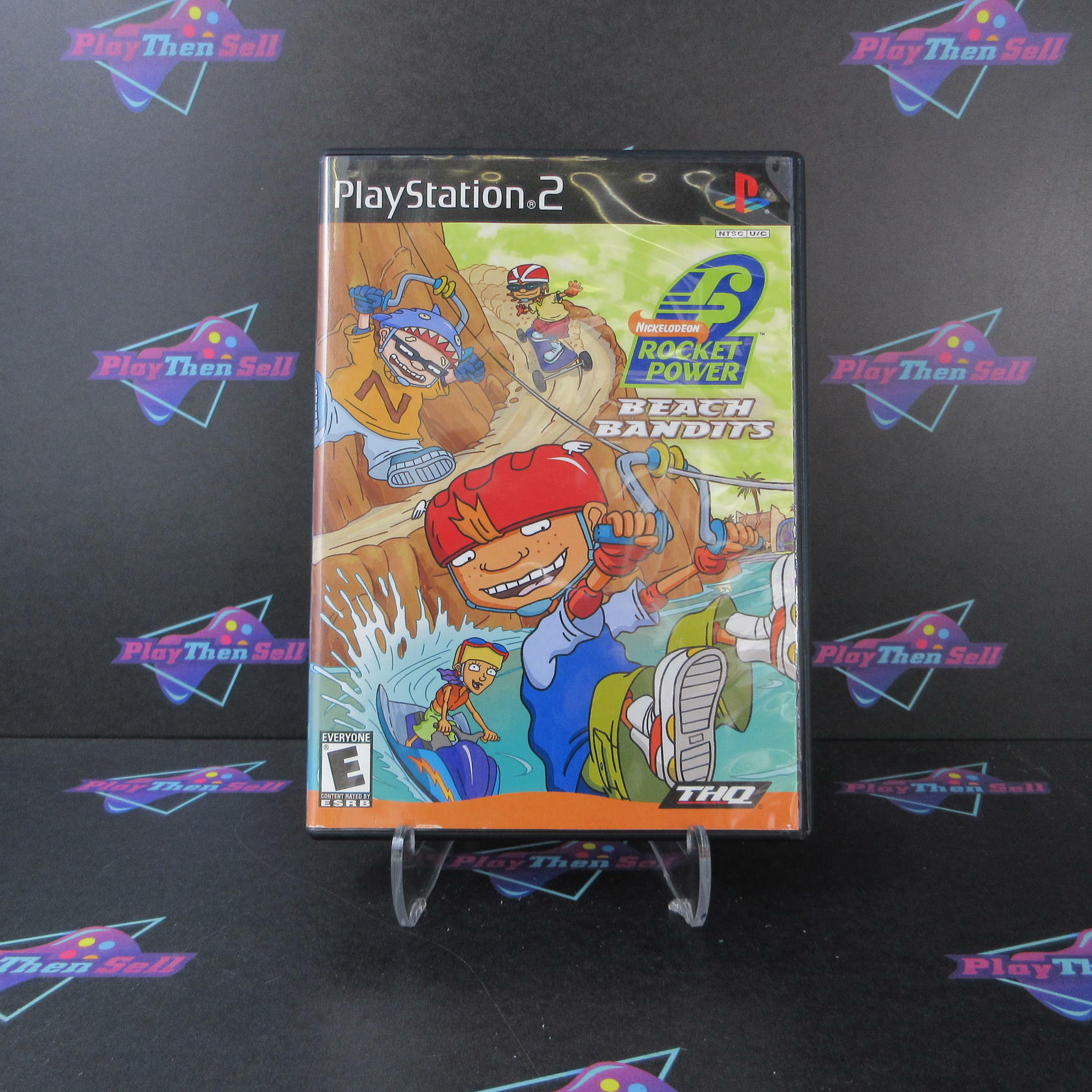 Rocket Power Beach Bandits PS2 PlayStation 2 MD Complete CIB - Very Good