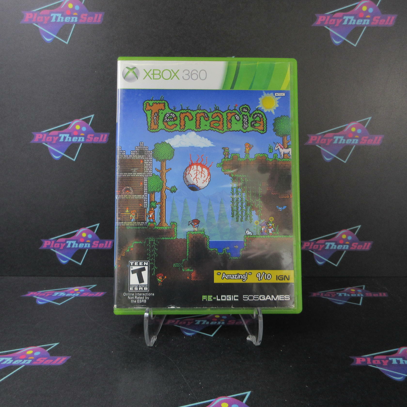 Terraria Xbox 360 AD/MD Complete CIB - Very Good