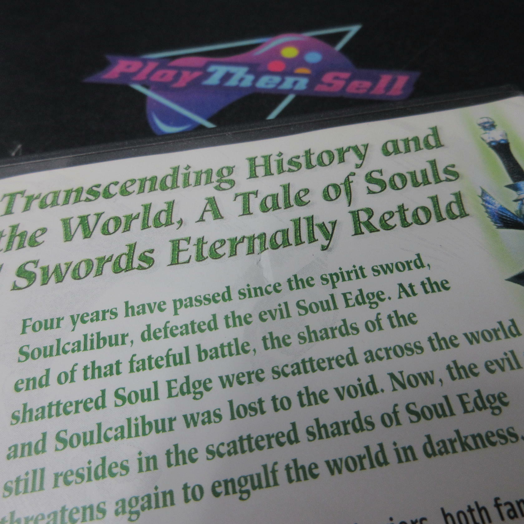 Soul Calibur II GameCube AD + Reg Card Complete CIB - Very Good