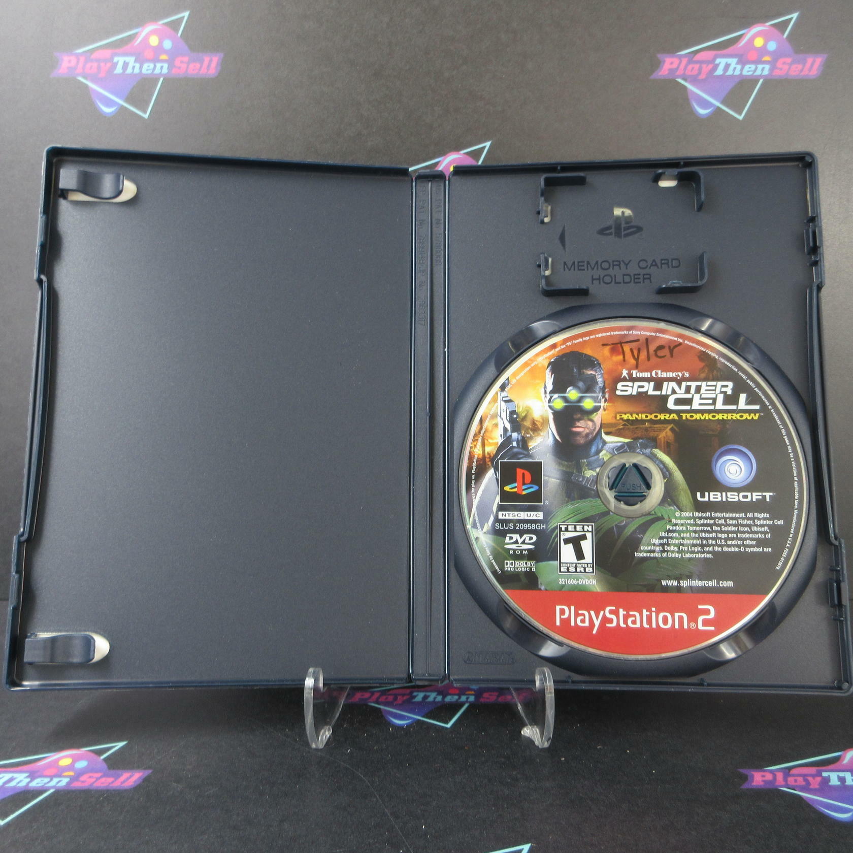 Splinter Cell Pandora Tomorrow GH PS2 PlayStation 2 AD/DD/NM - Very Good