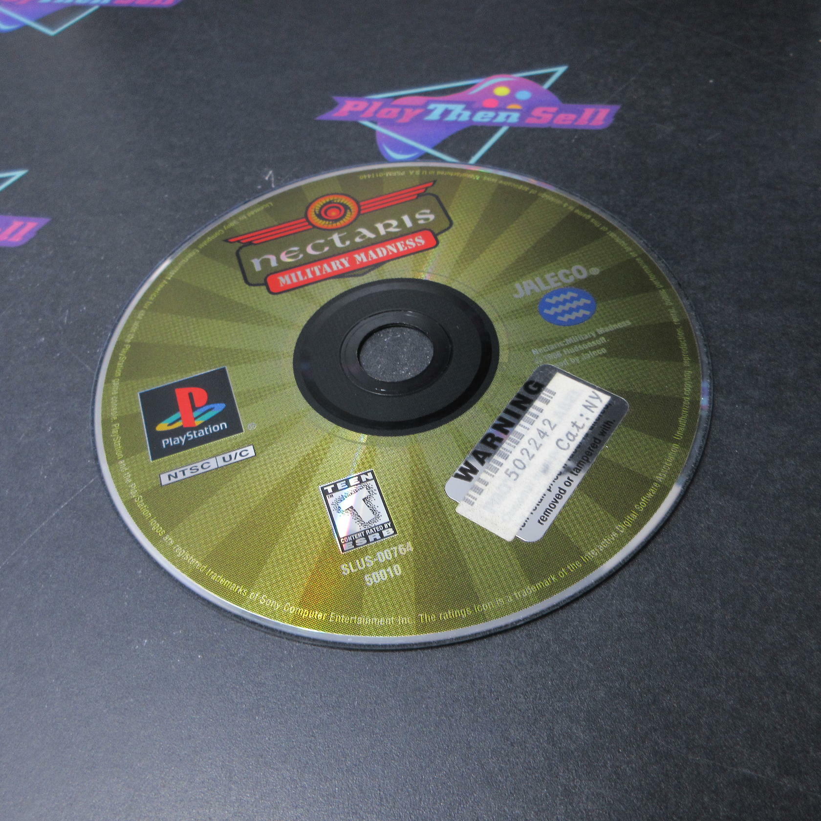 Nectaris Military Madness PS1 PlayStation 1 DD Complete CIB - Very Good
