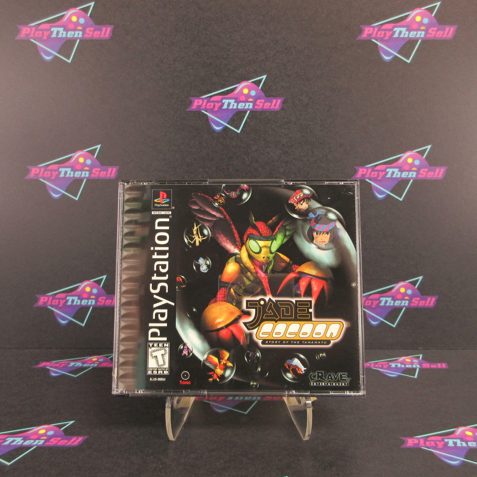 Jade Cocoon Story of Tamamayu PS1 PlayStation 1 + Reg Card - Like New