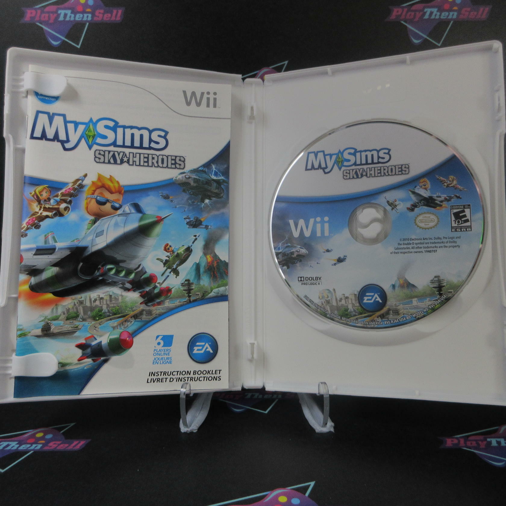 MySims Sky Heroes - Nintendo Wii - Like New