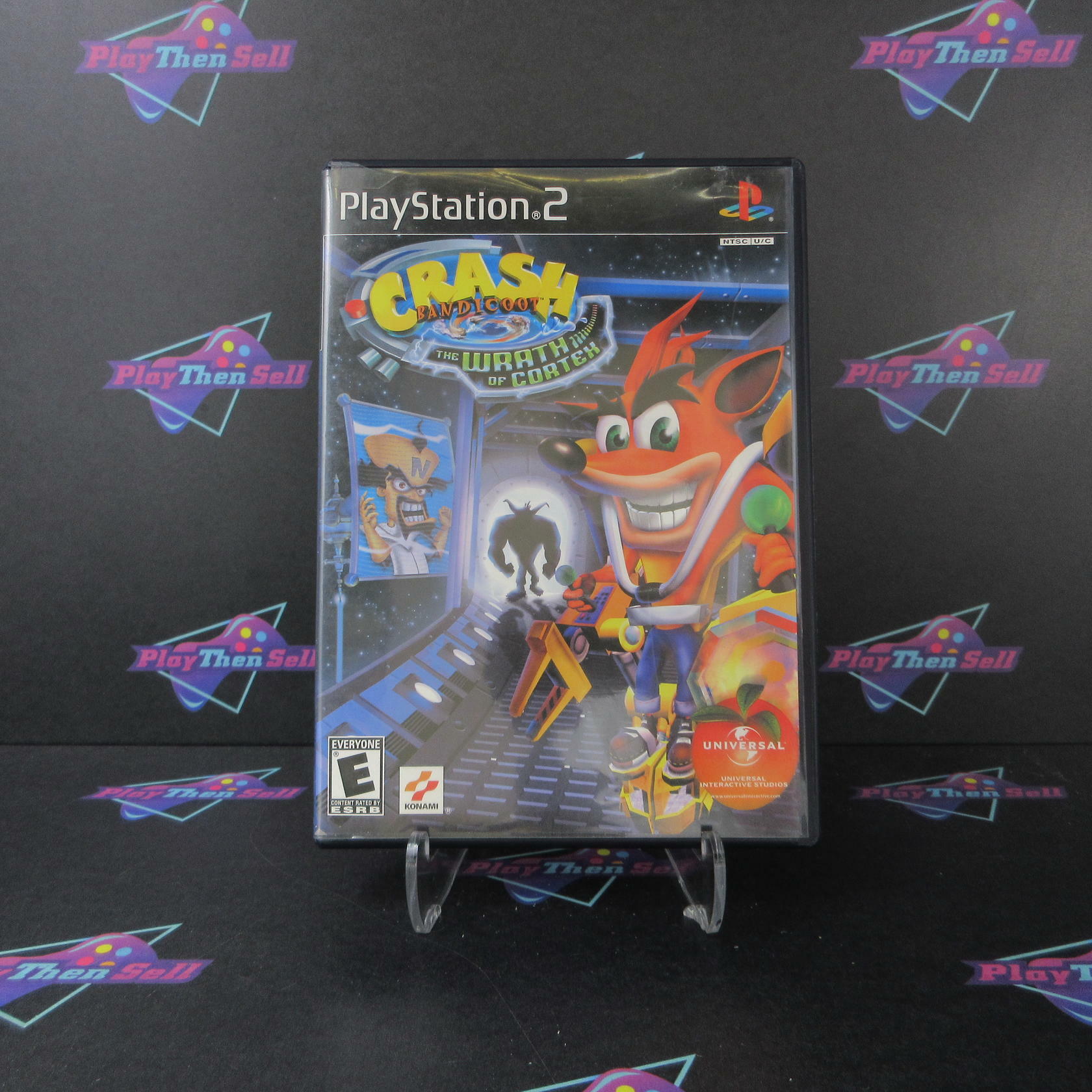 Crash Bandicoot The Wrath of Cortex PS2 PlayStation 2 DD/NM - Very Good